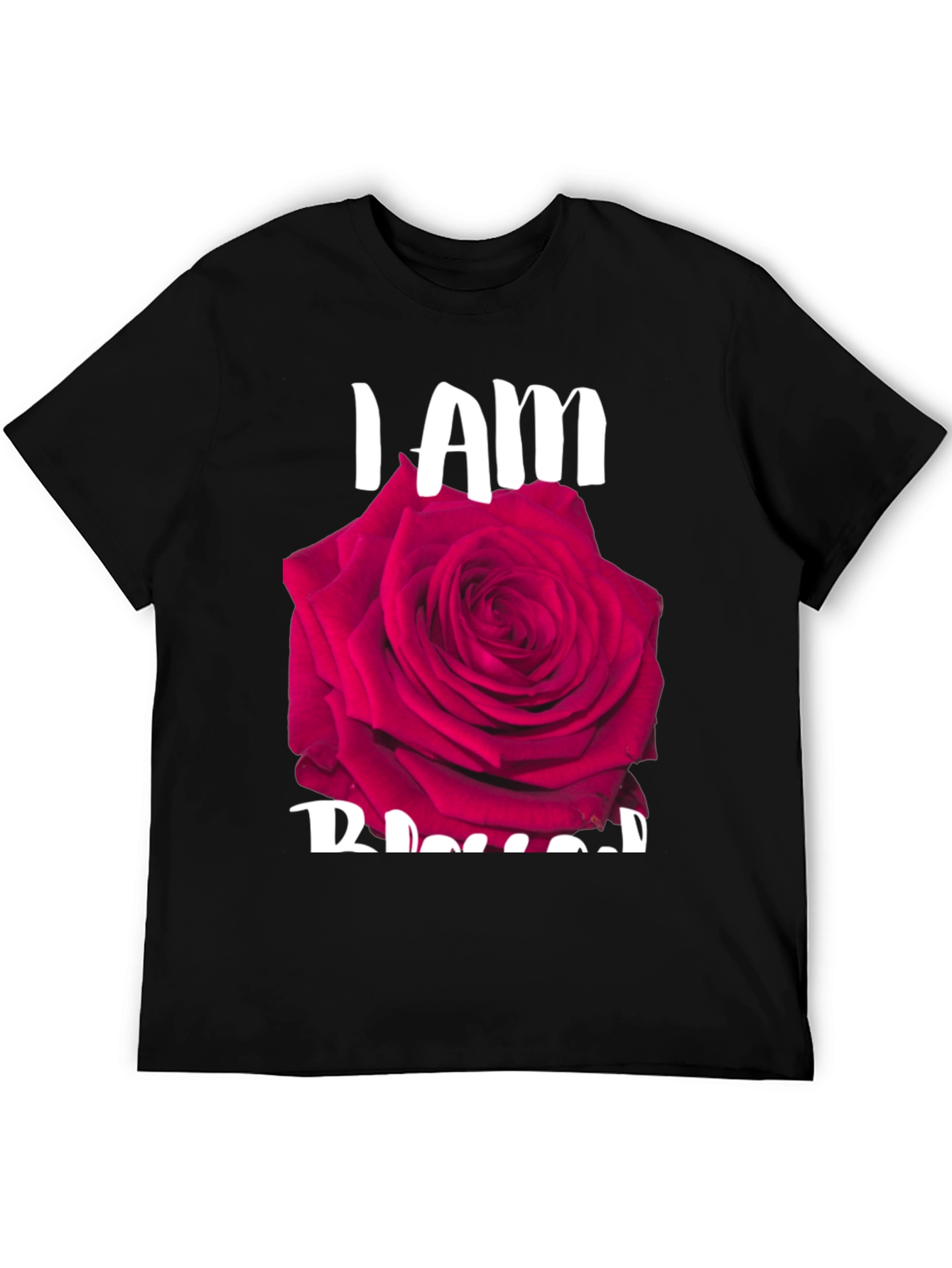 I Am Blessed Rose Graphic T-Shirt