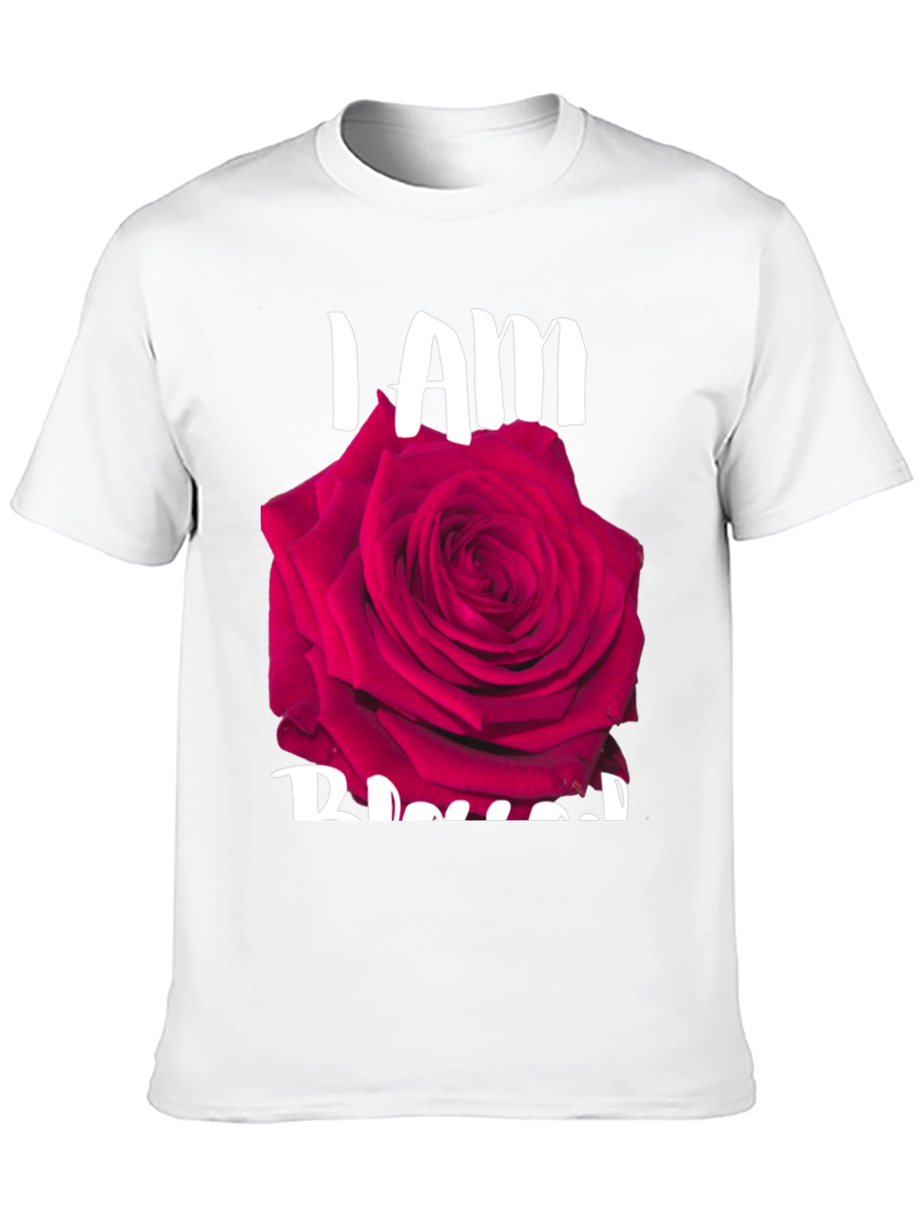I Am Blessed Rose Graphic T-Shirt