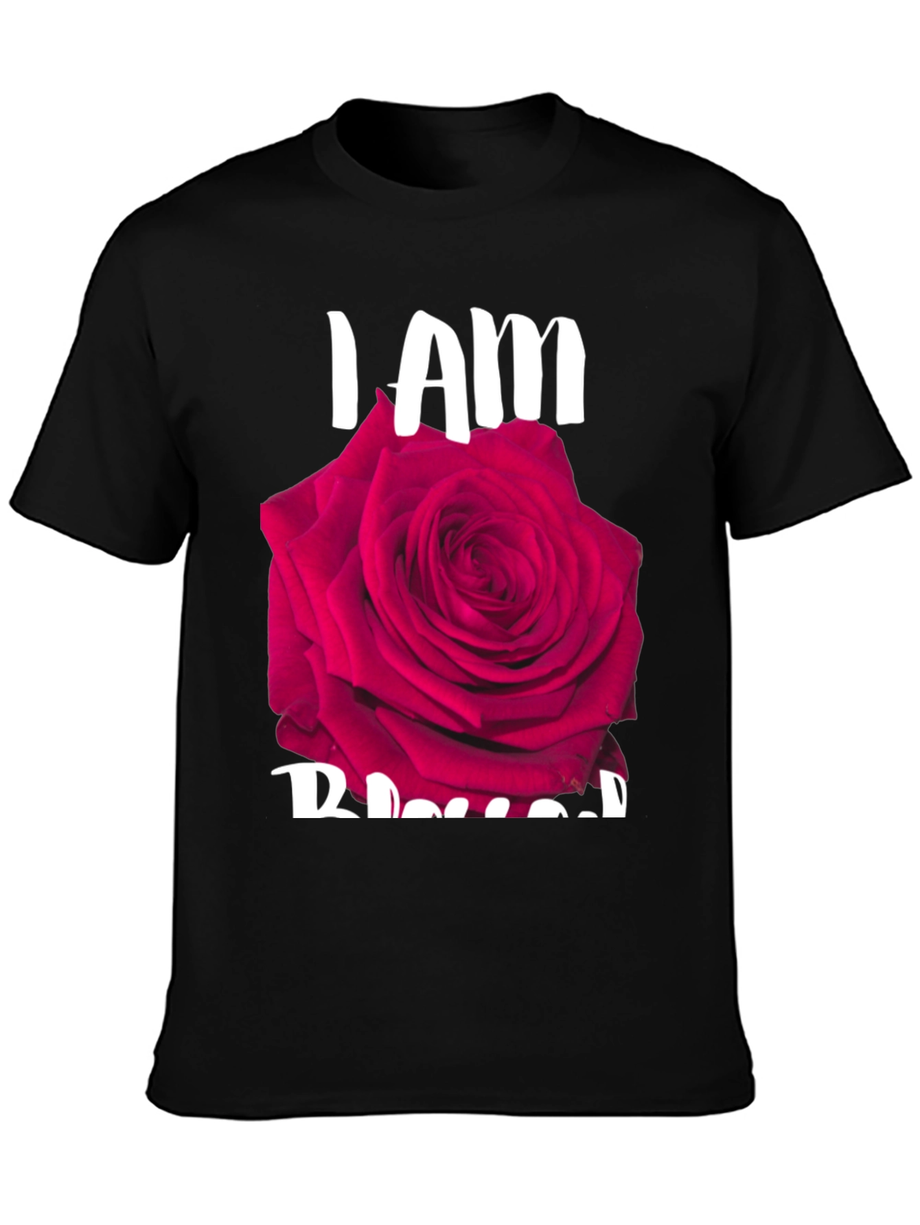 I Am Blessed Rose Graphic T-Shirt