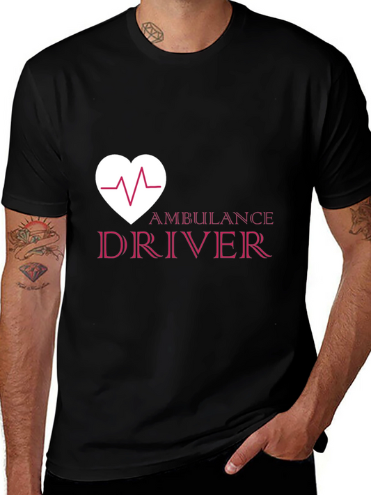Ambulance Driver Graphic T-Shirt - Medical Professional