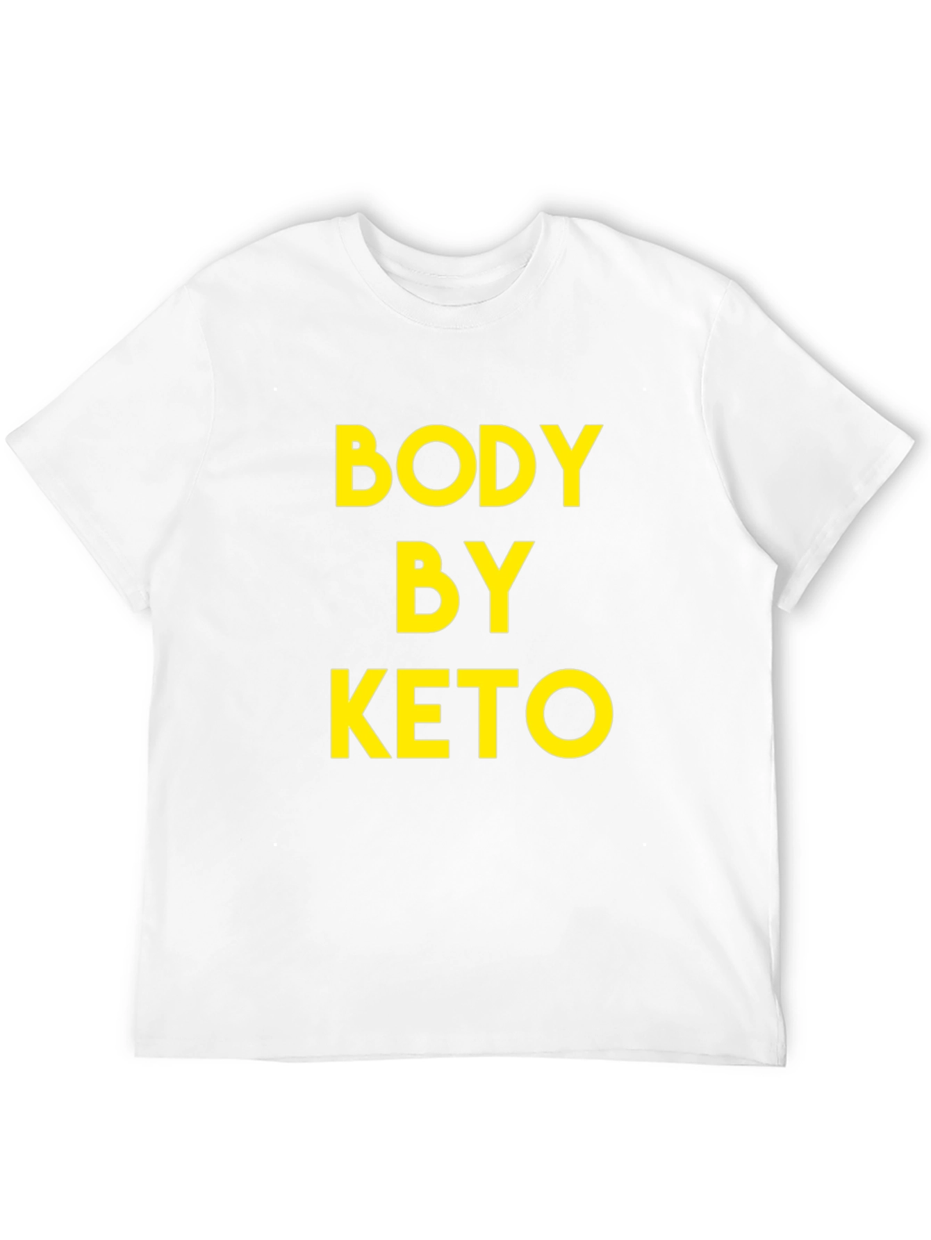 Body By Keto T-Shirt - Black Graphic Tee