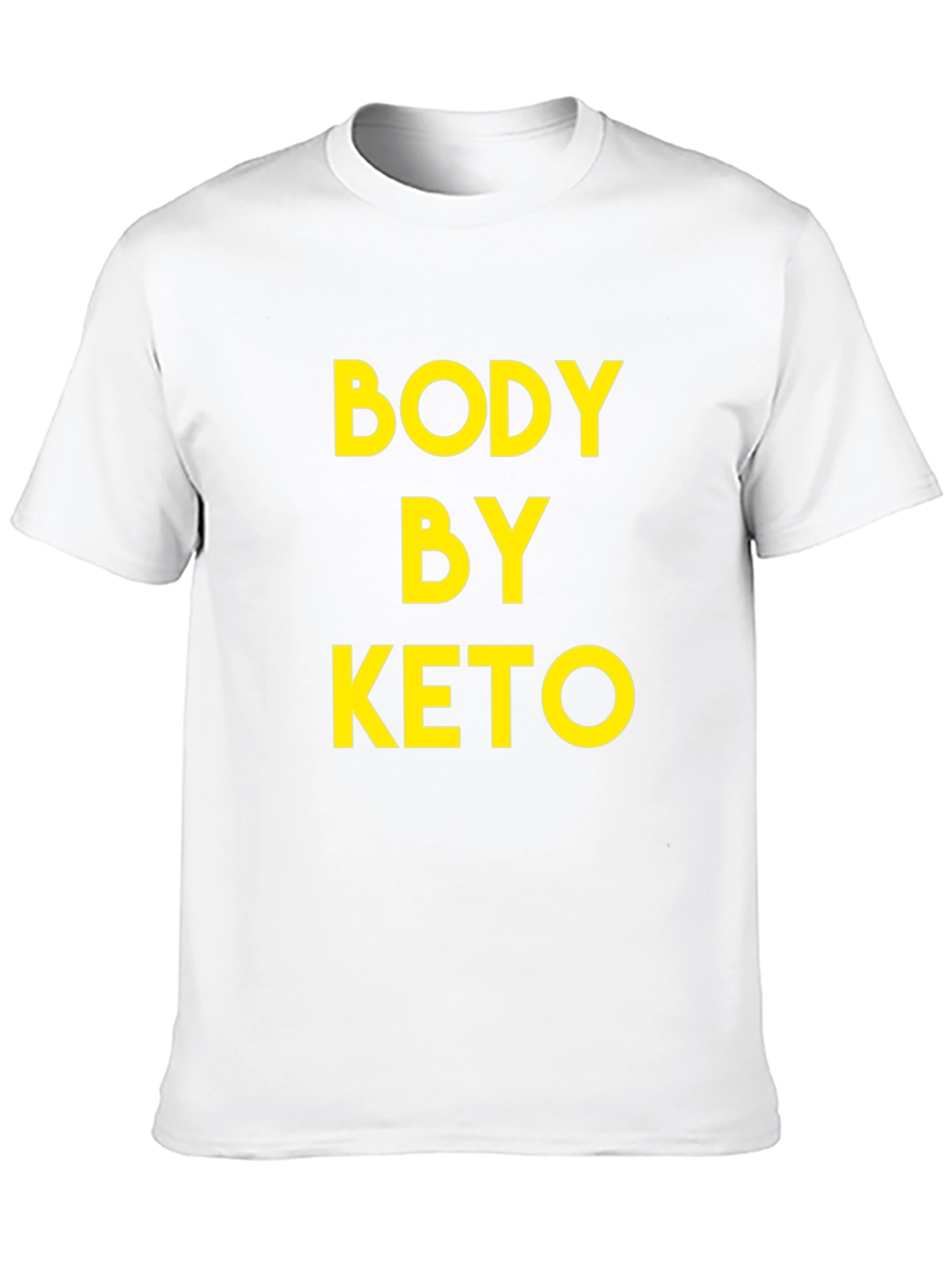 Body By Keto T-Shirt - Black Graphic Tee