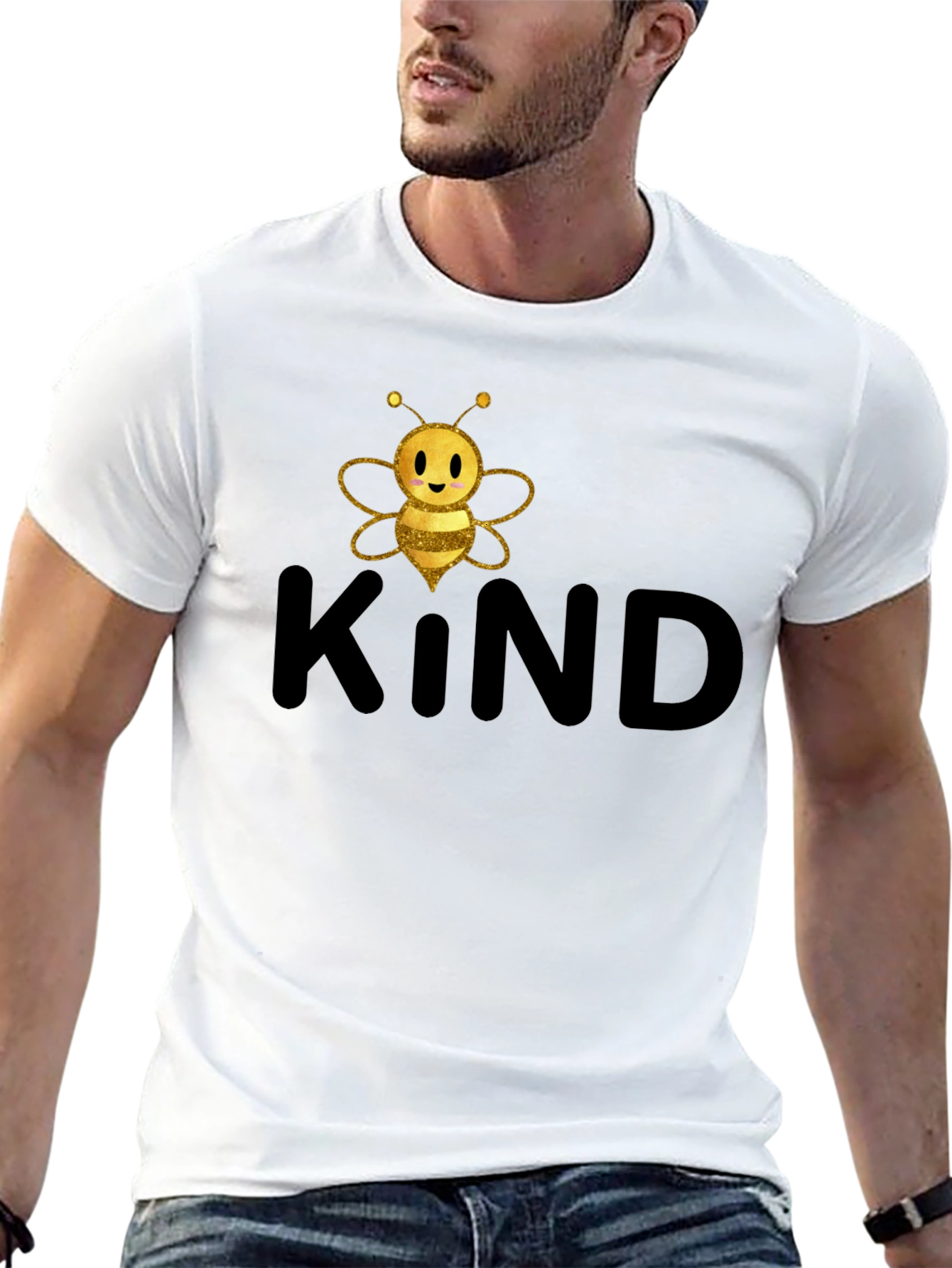 Be Kind Bee Shirt - Motivational Graphic Tee