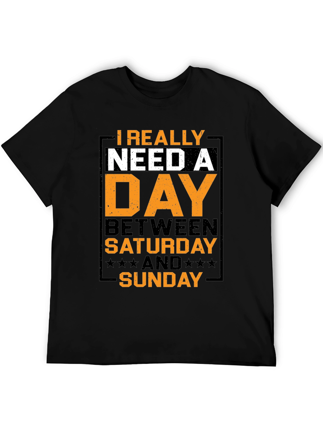 Humorous Day Between Graphic T-Shirt