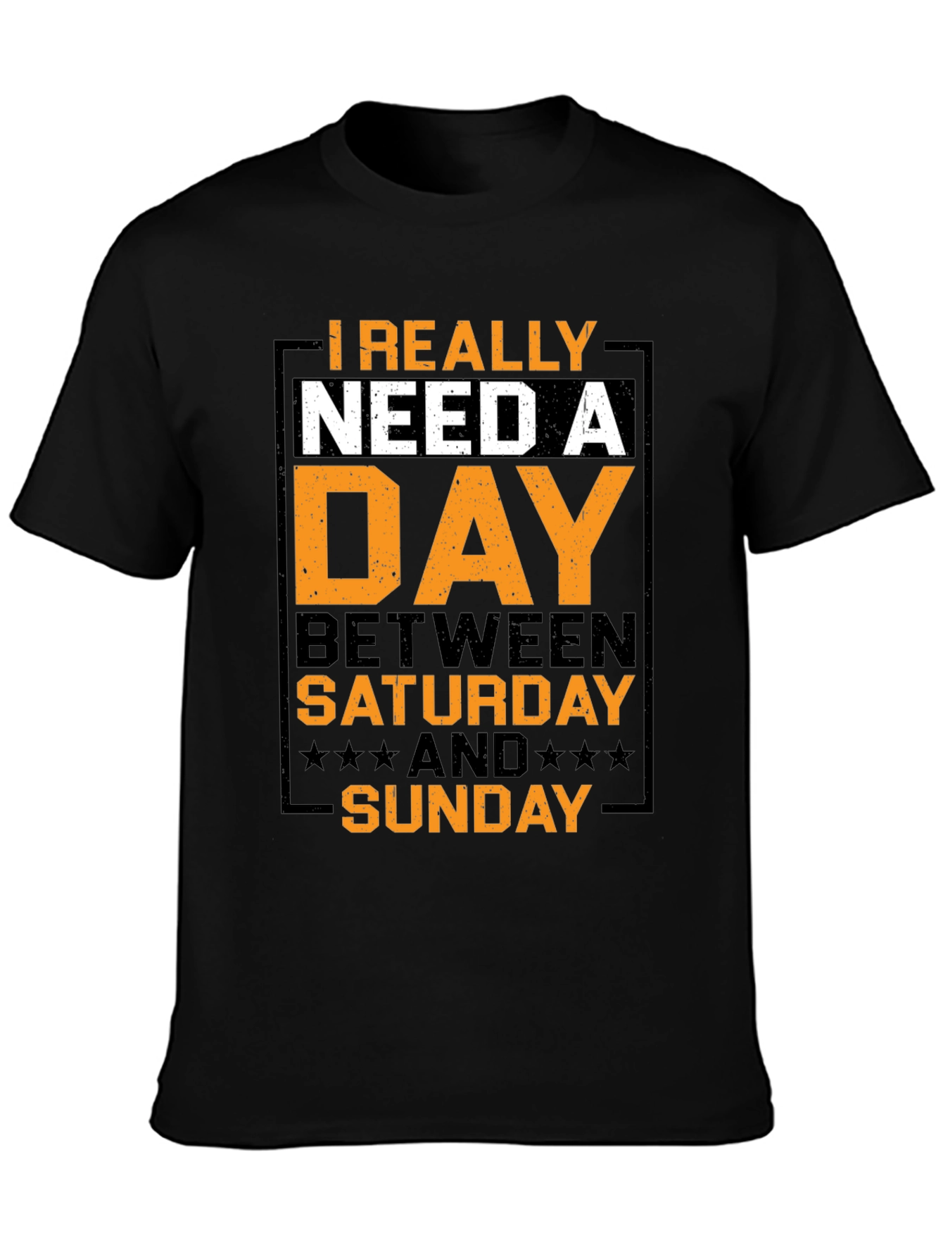 Humorous Day Between Graphic T-Shirt
