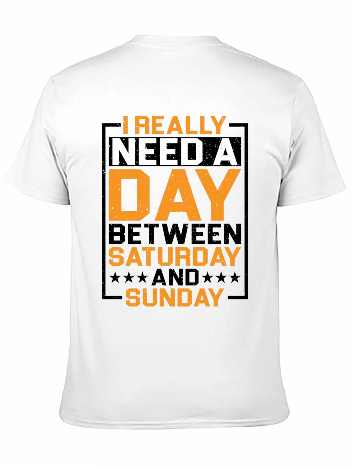 Humorous Day Between Graphic T-Shirt