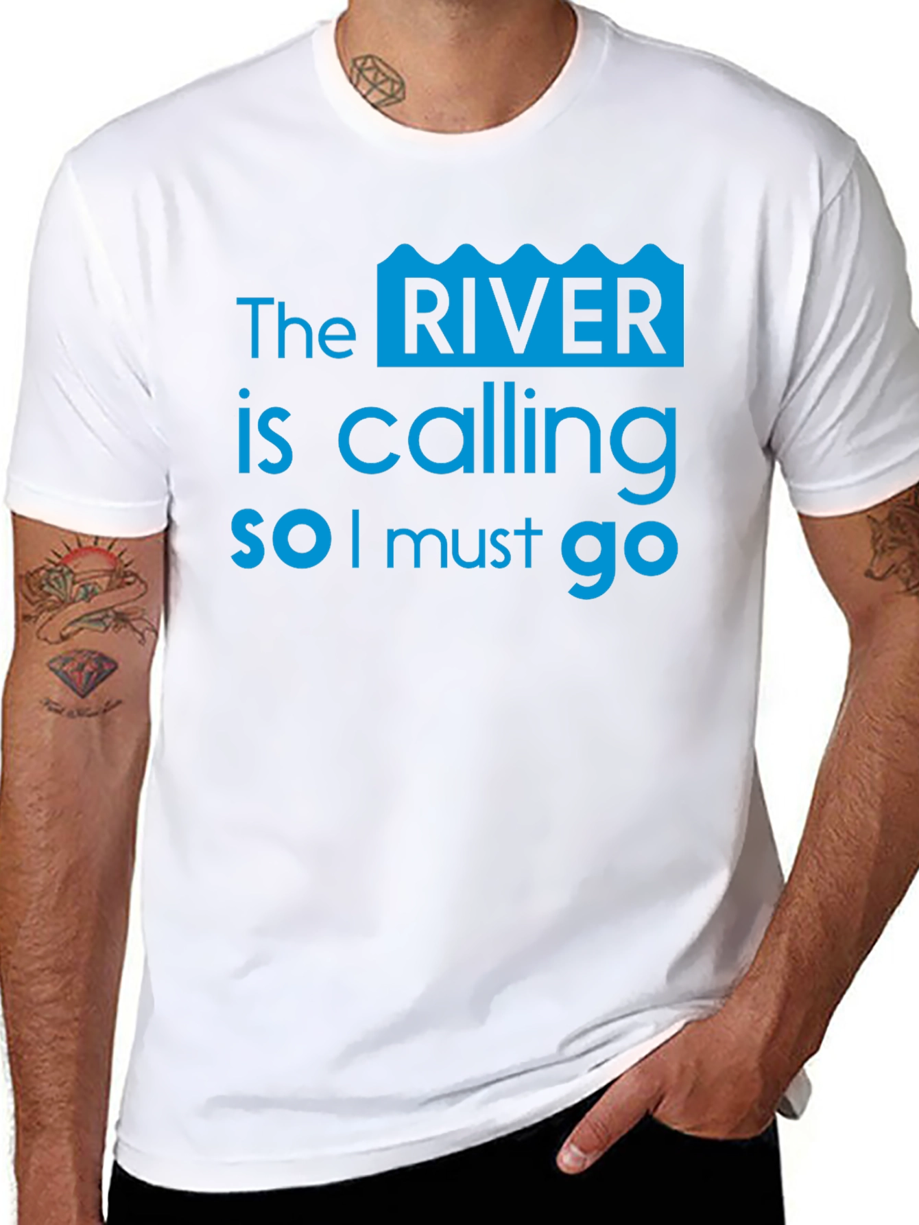 River Calling T-Shirt - Adventure Awaits!