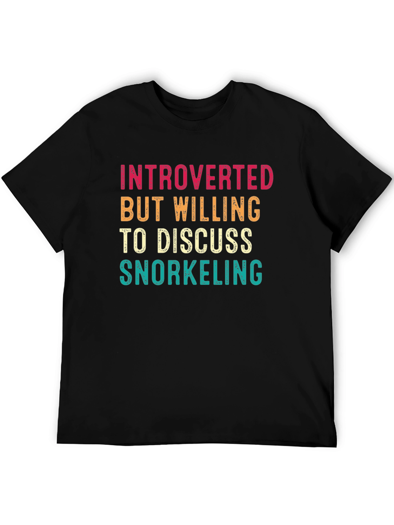 Introverted Snorkeling Graphic Tee