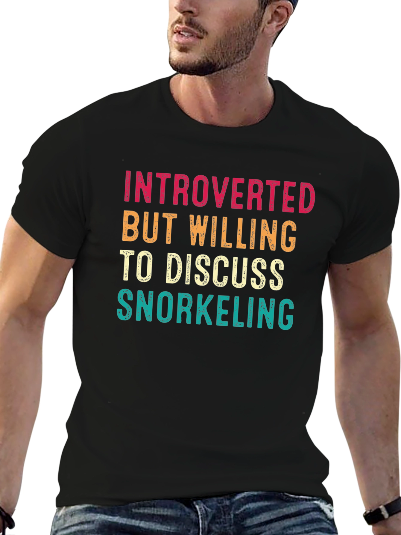 Introverted Snorkeling Graphic Tee