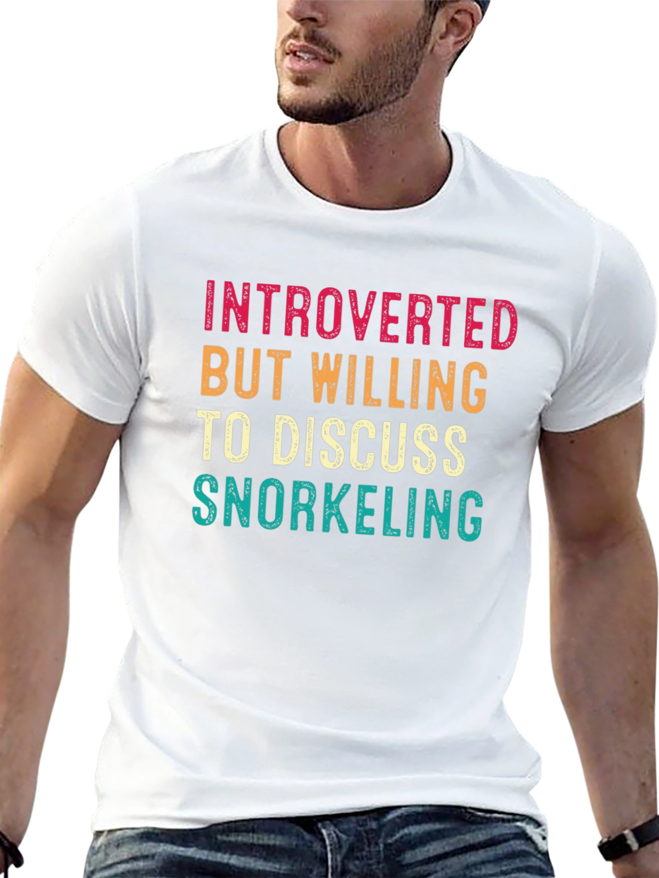 Introverted Snorkeling Graphic Tee