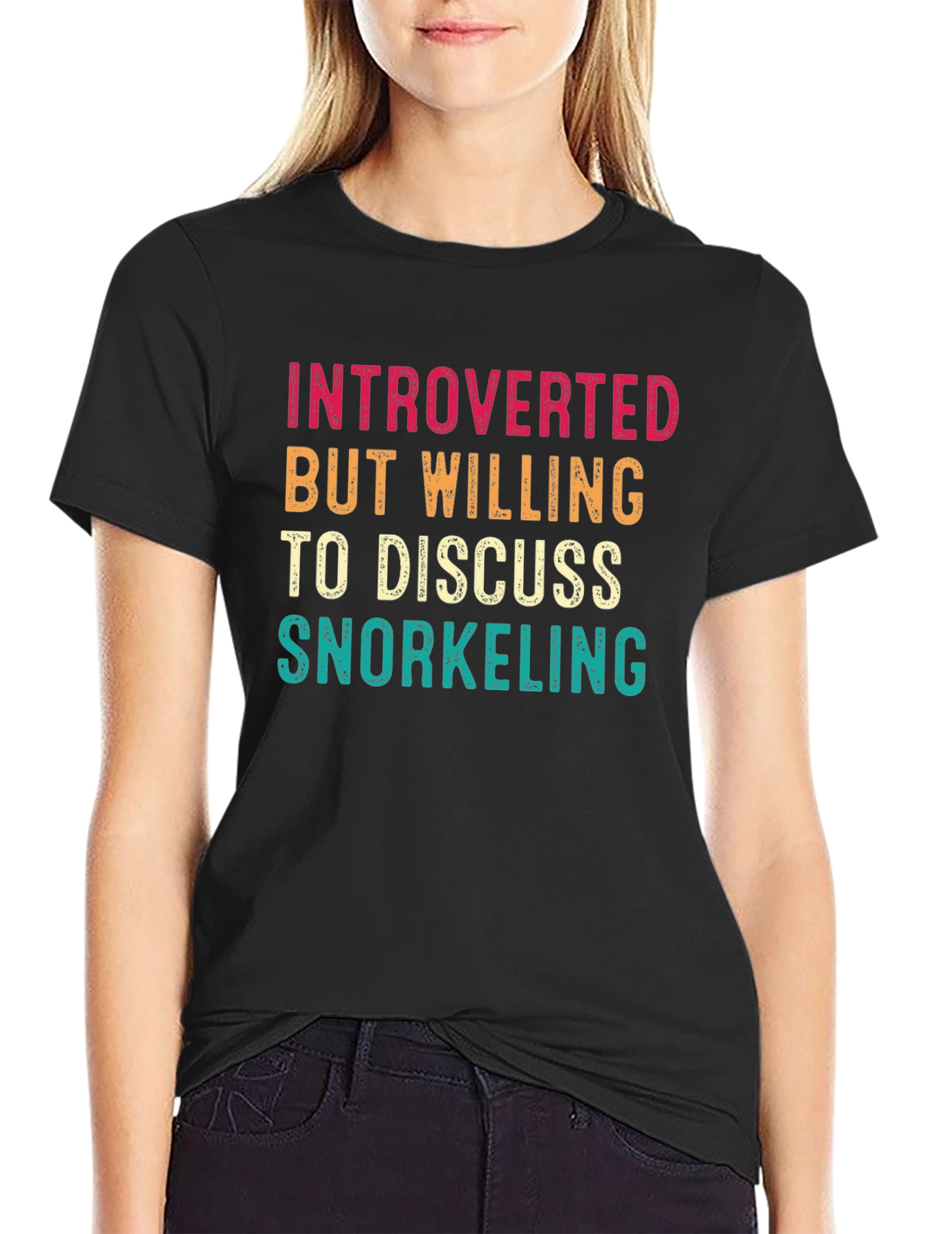 Introverted Snorkeling Graphic Tee