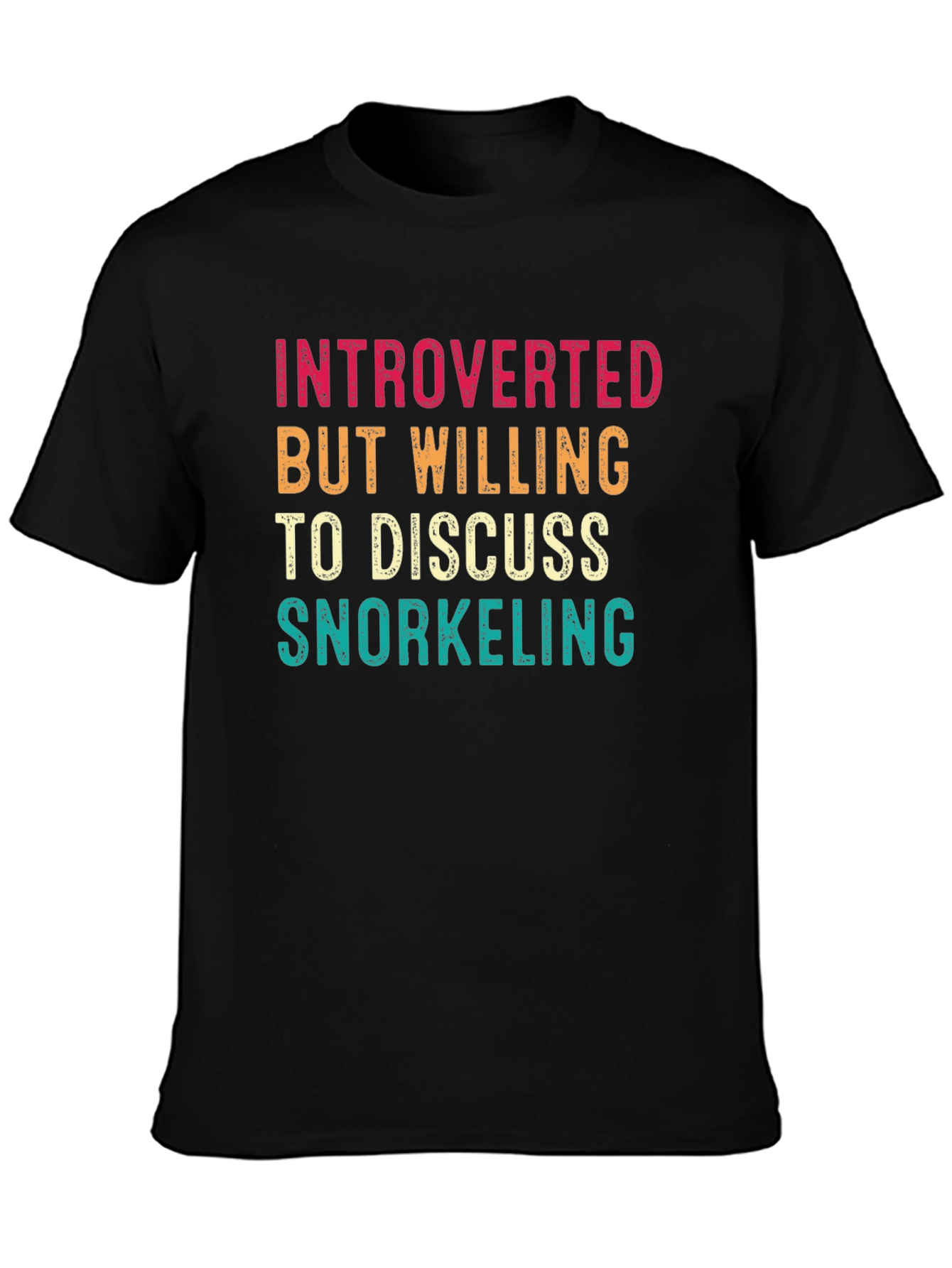 Introverted Snorkeling Graphic Tee