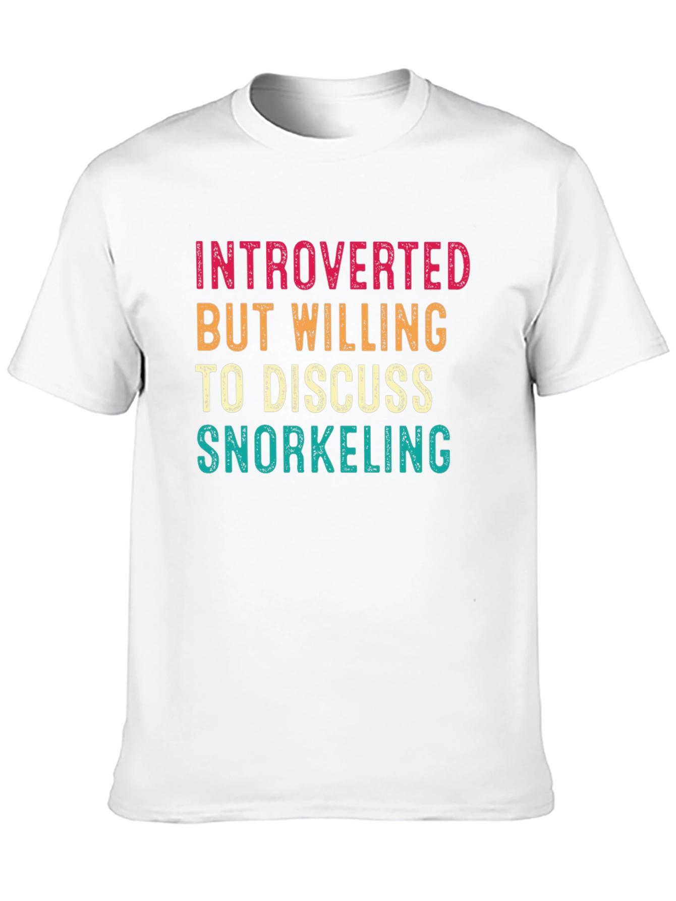Introverted Snorkeling Graphic Tee