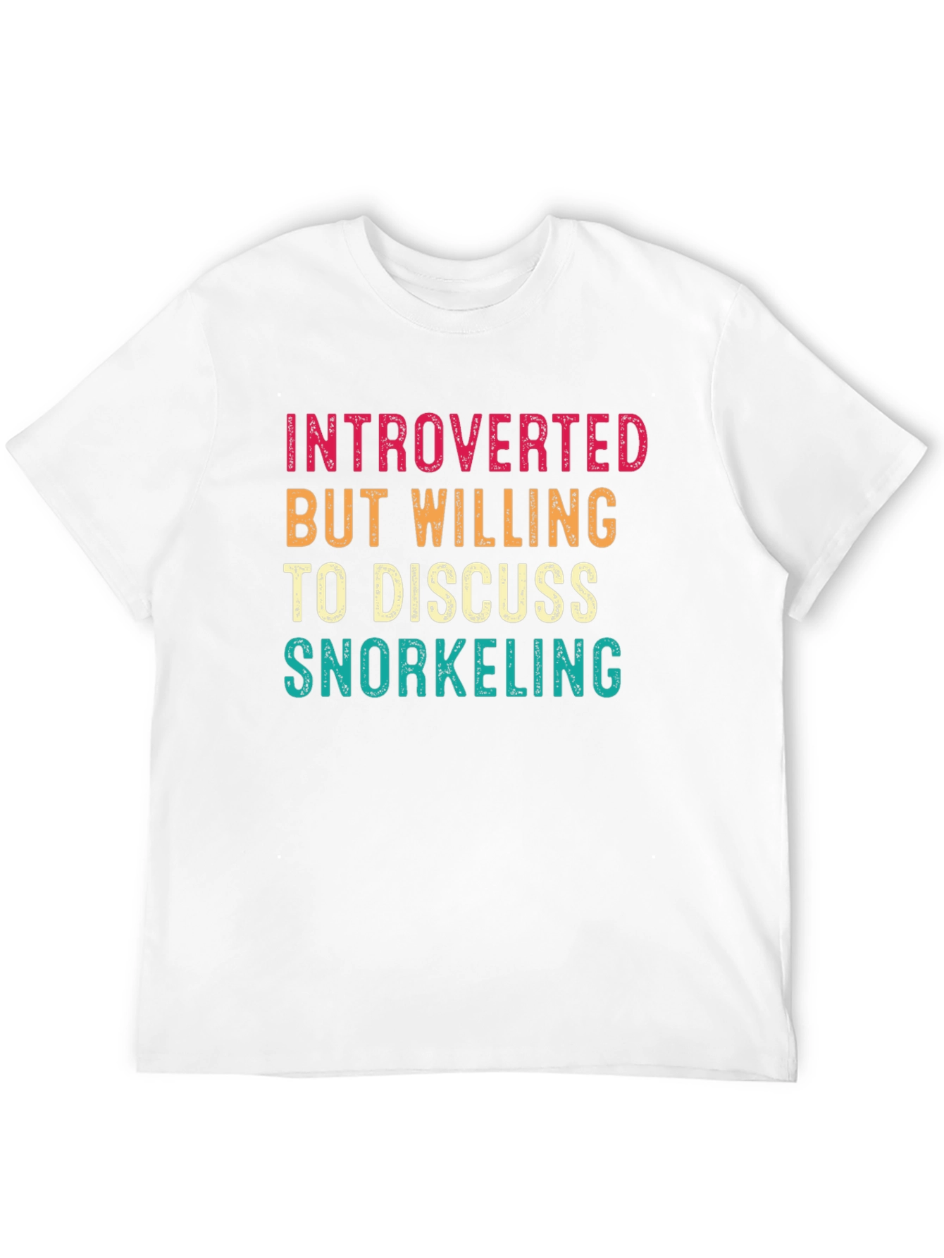 Introverted Snorkeling Graphic Tee
