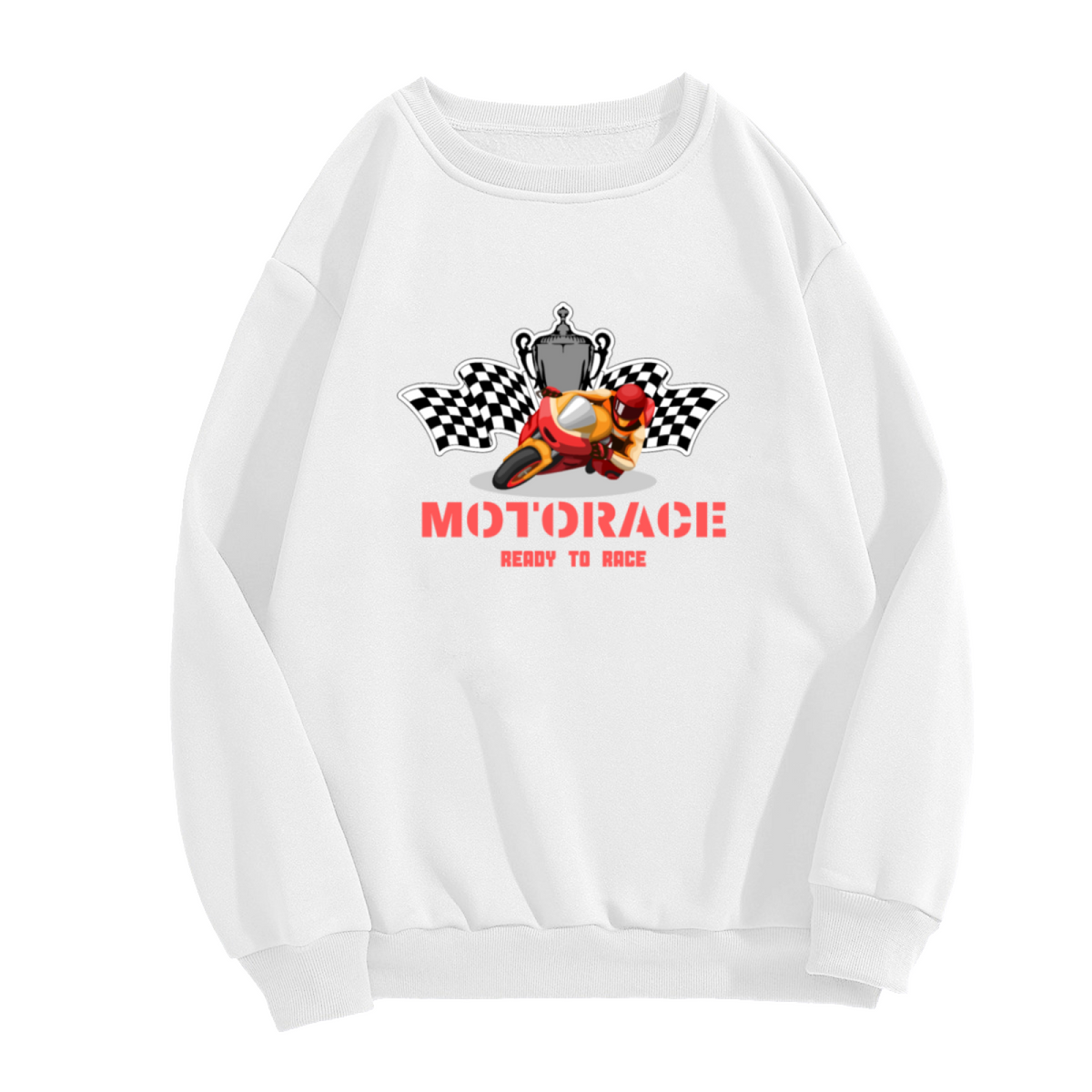 MOTORACE - Motorcycle Racing Graphic ԲÁìÎÀÒÂ | Unisex Pullover Sweatshirt