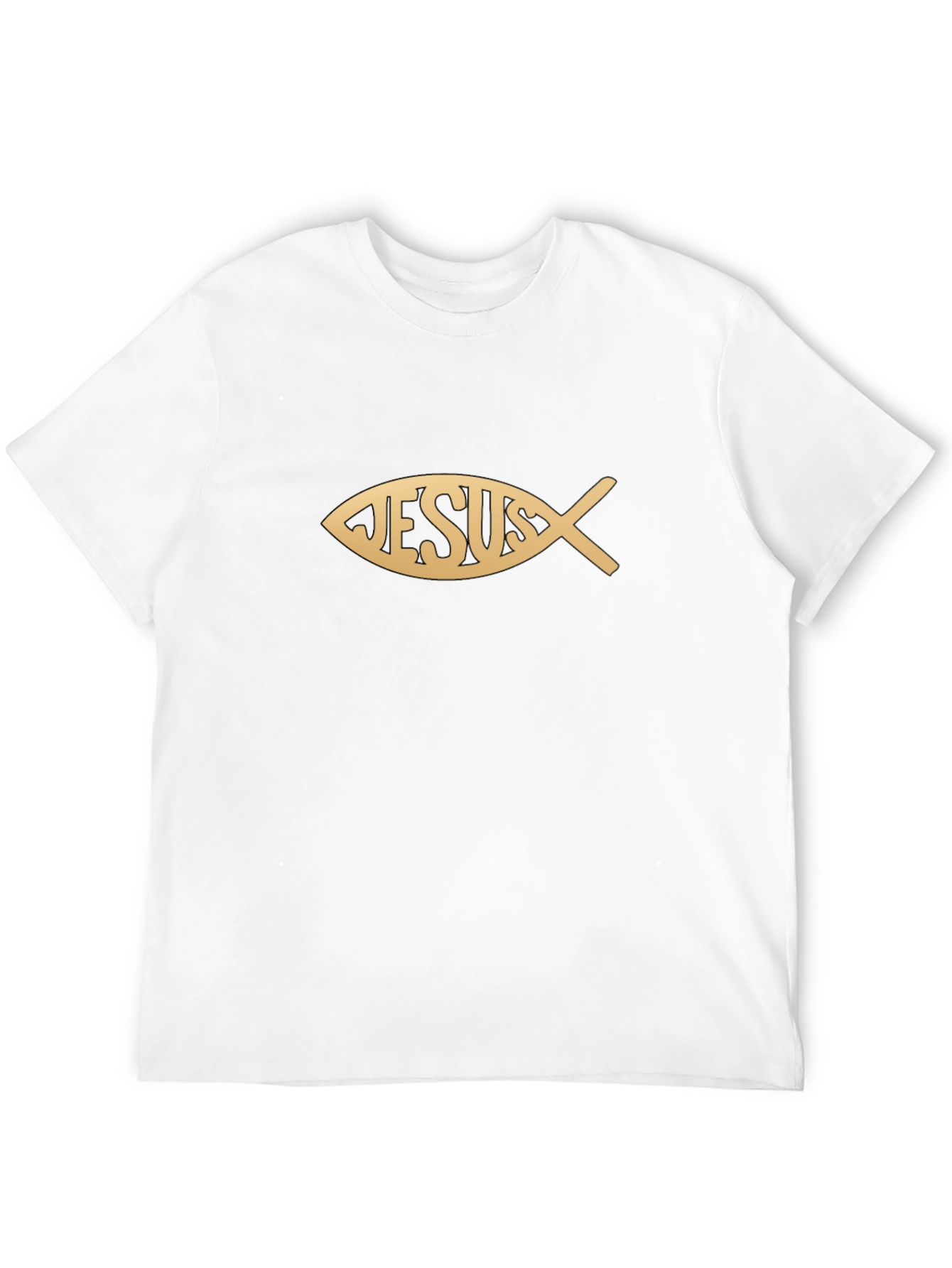 Jesus Fish Graphic T-Shirt - Christian Tee