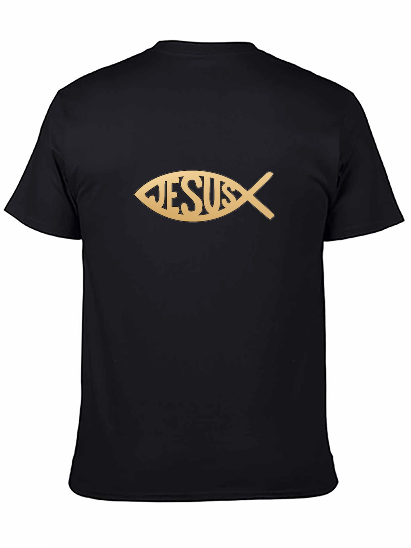 Jesus Fish Graphic T-Shirt - Christian Tee