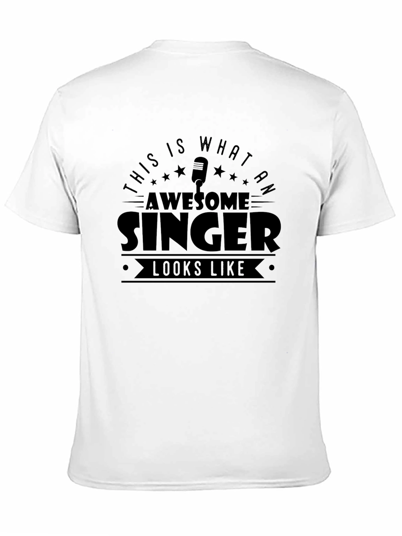 Awesome Singer Graphic T-Shirt - Music Lover Tee