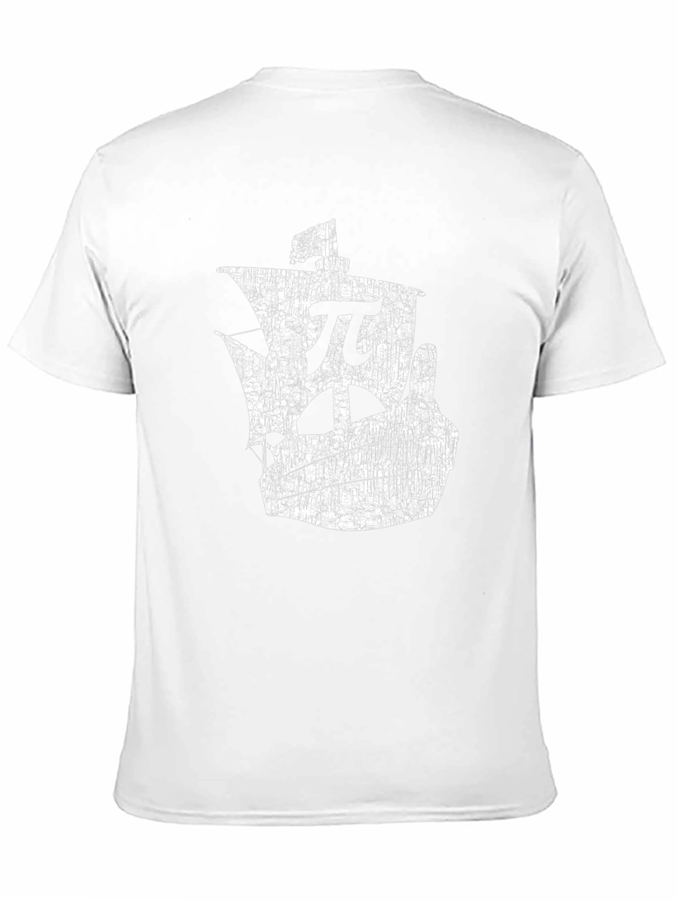 Pi Rate Math Pirate Ship Tee