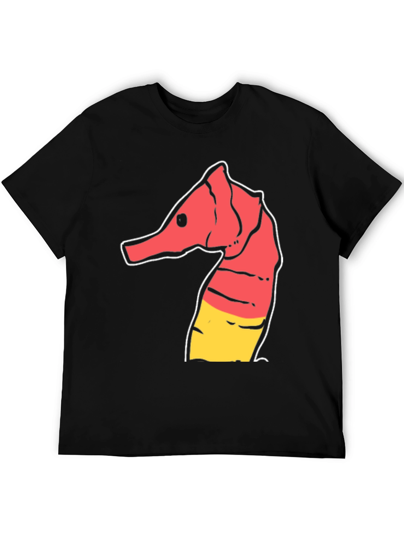 Sea Horse Graphic Tee - Cool Animal T-Shirt