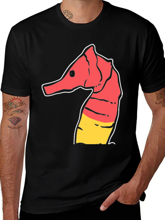 Sea Horse Graphic Tee - Cool Animal T-Shirt