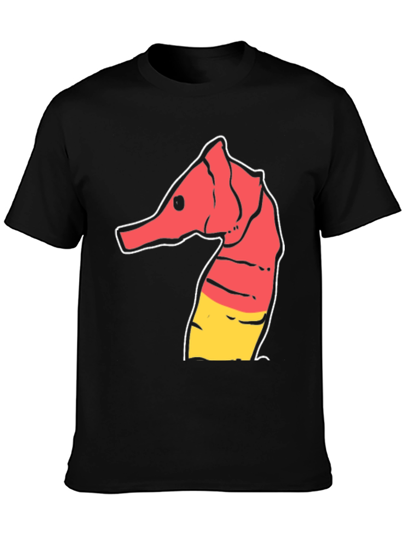Sea Horse Graphic Tee - Cool Animal T-Shirt