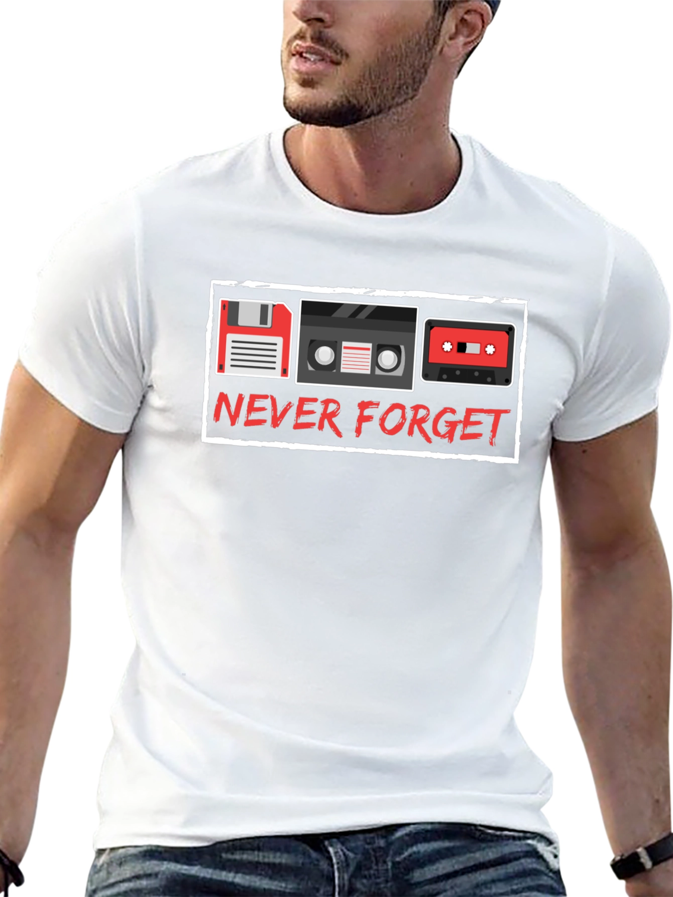 Retro Never Forget T-Shirt