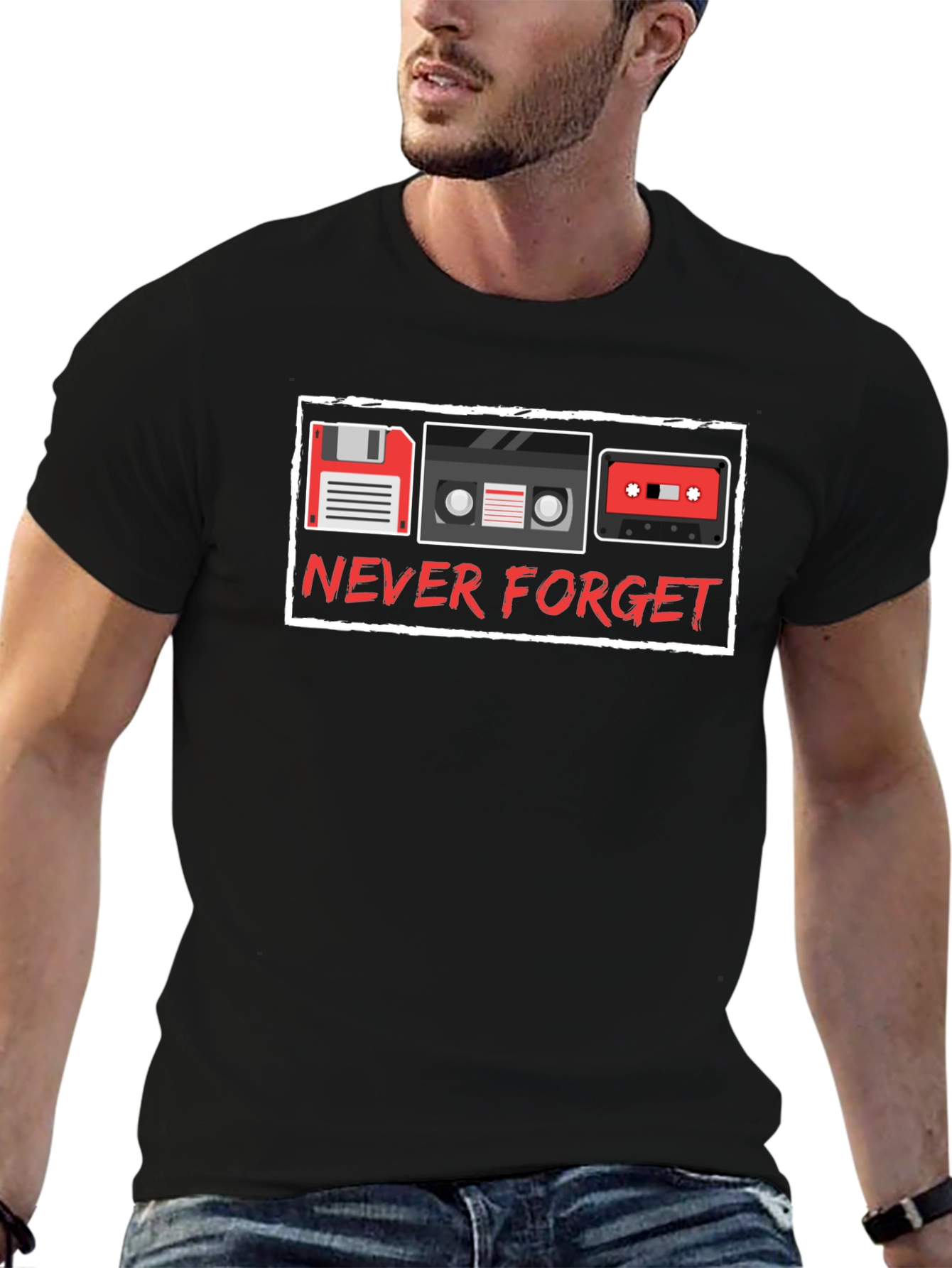 Retro Never Forget T-Shirt