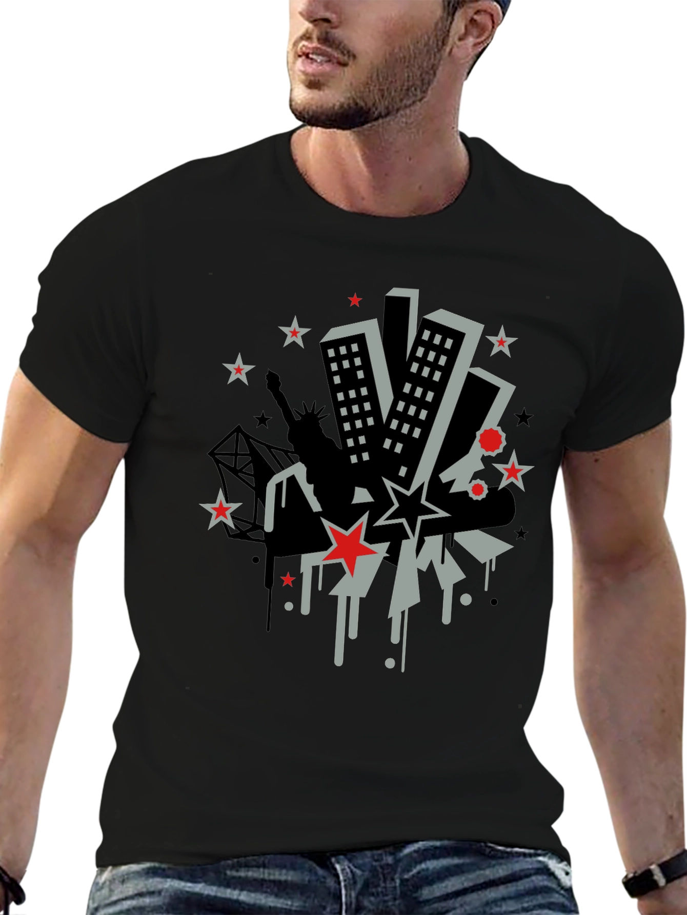 Urban Graffiti Style T-Shirt