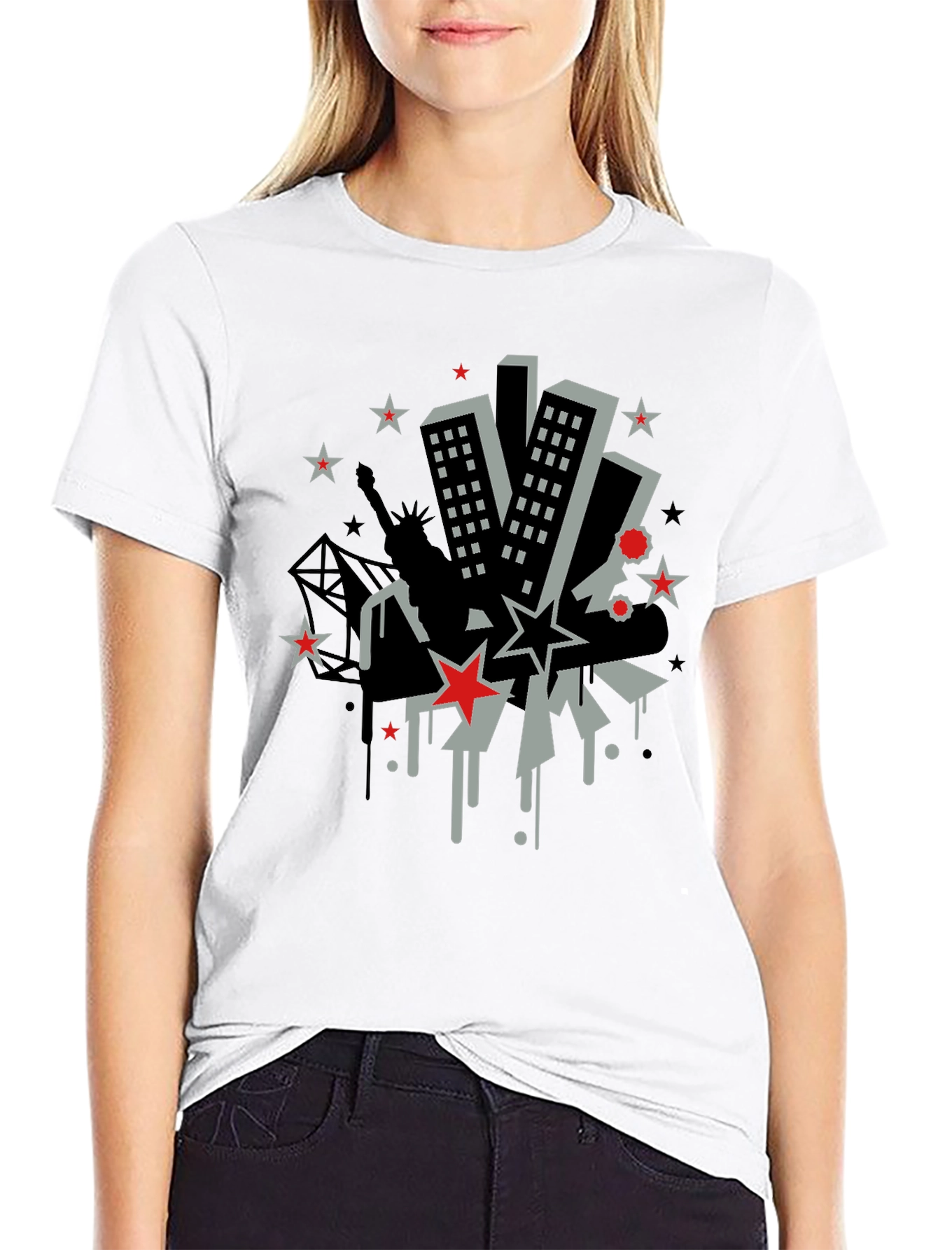 Urban Graffiti Style T-Shirt