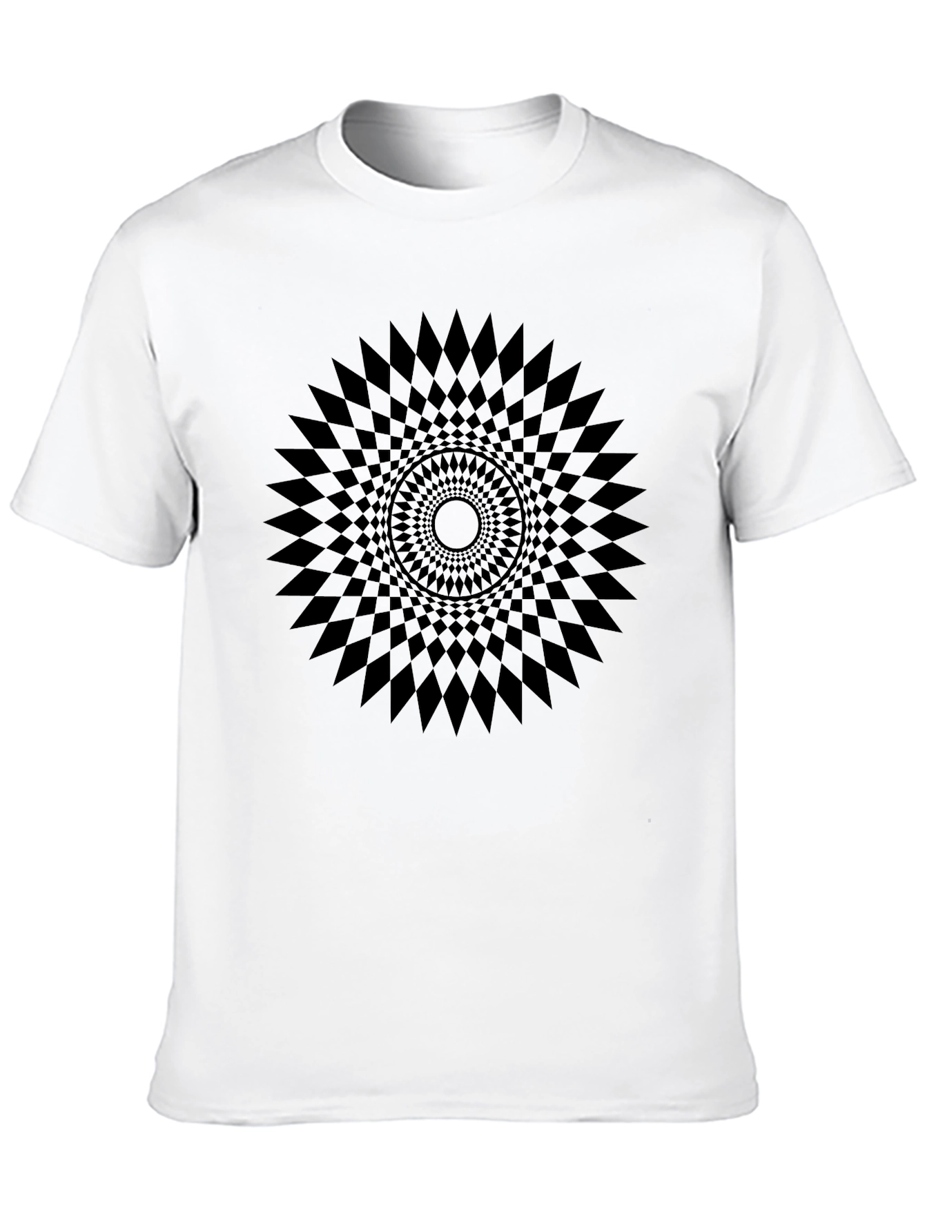 Geometric Mandala Graphic Print T-Shirt