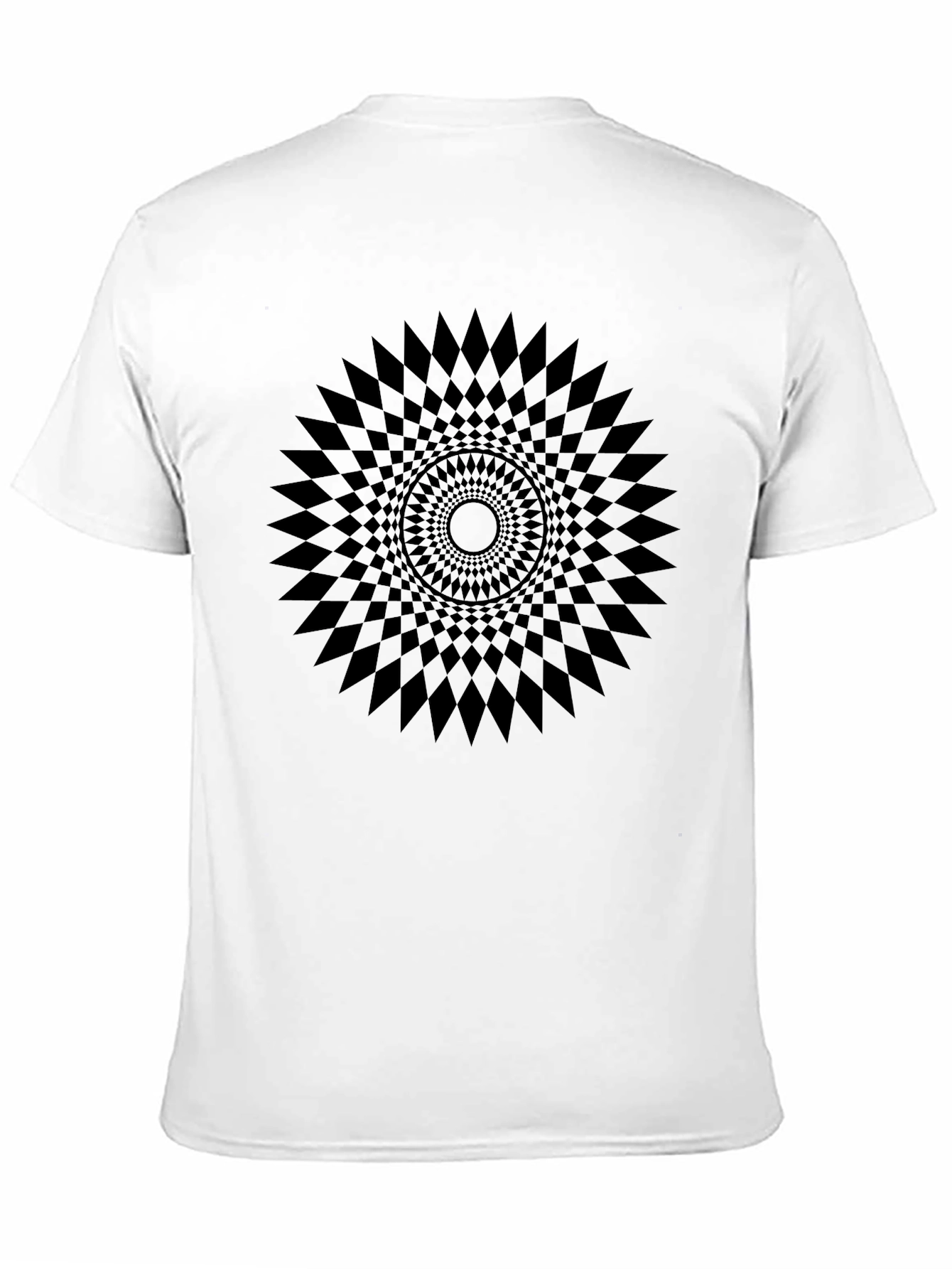 Geometric Mandala Graphic Print T-Shirt