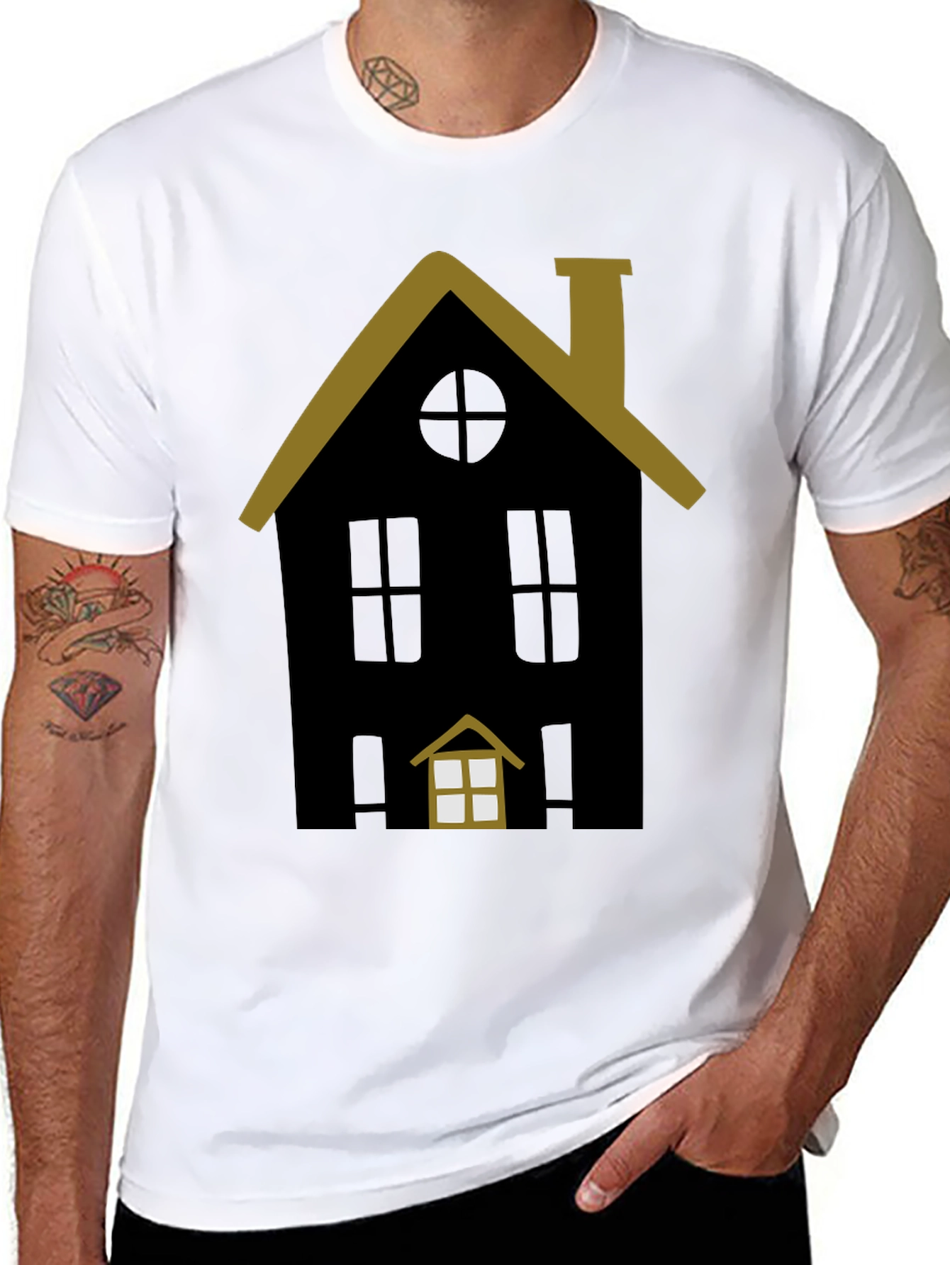 House Graphic Tee - Cozy Home Vibes