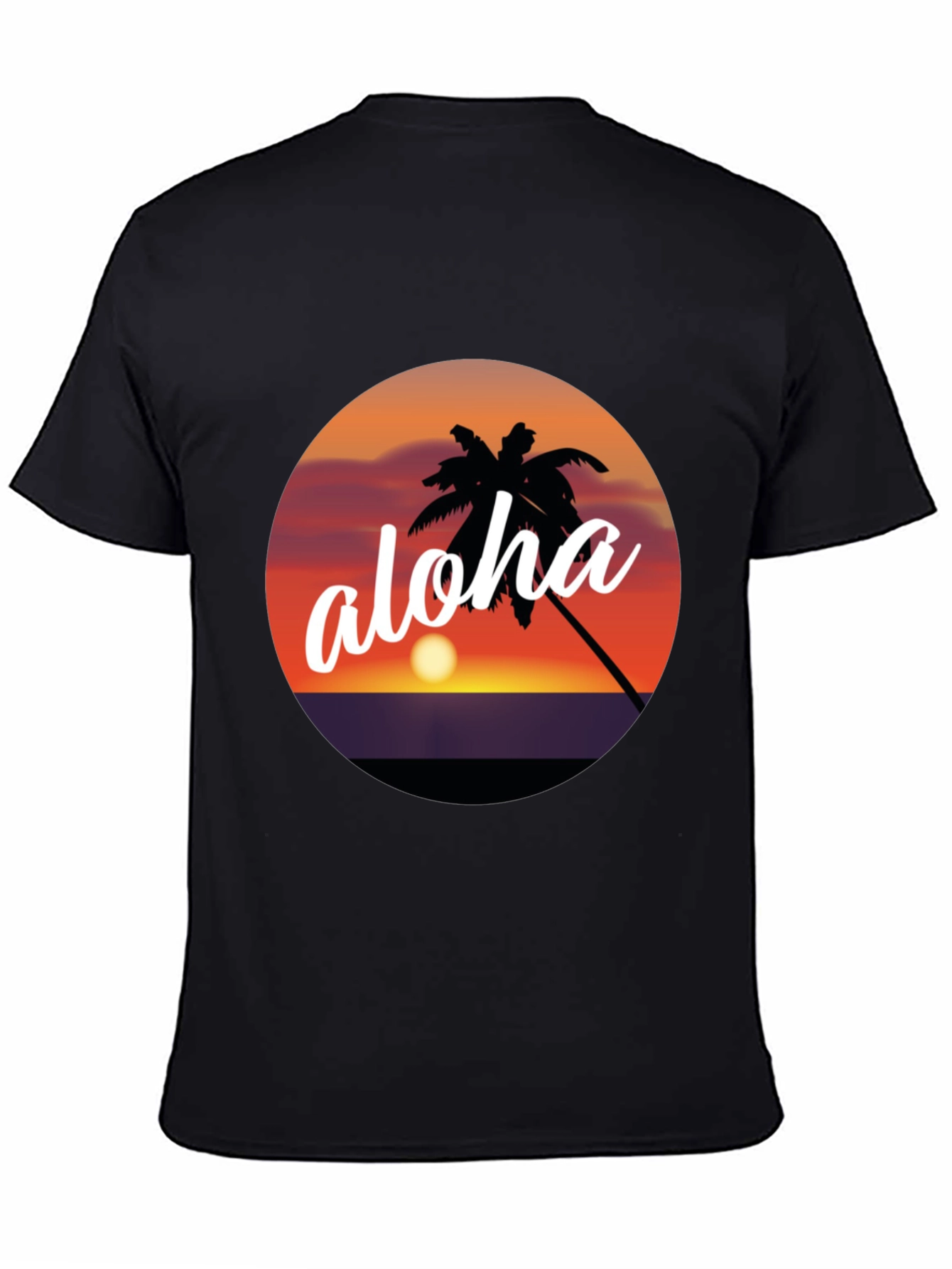Aloha Sunset Graphic Tee - Tropical Vibes