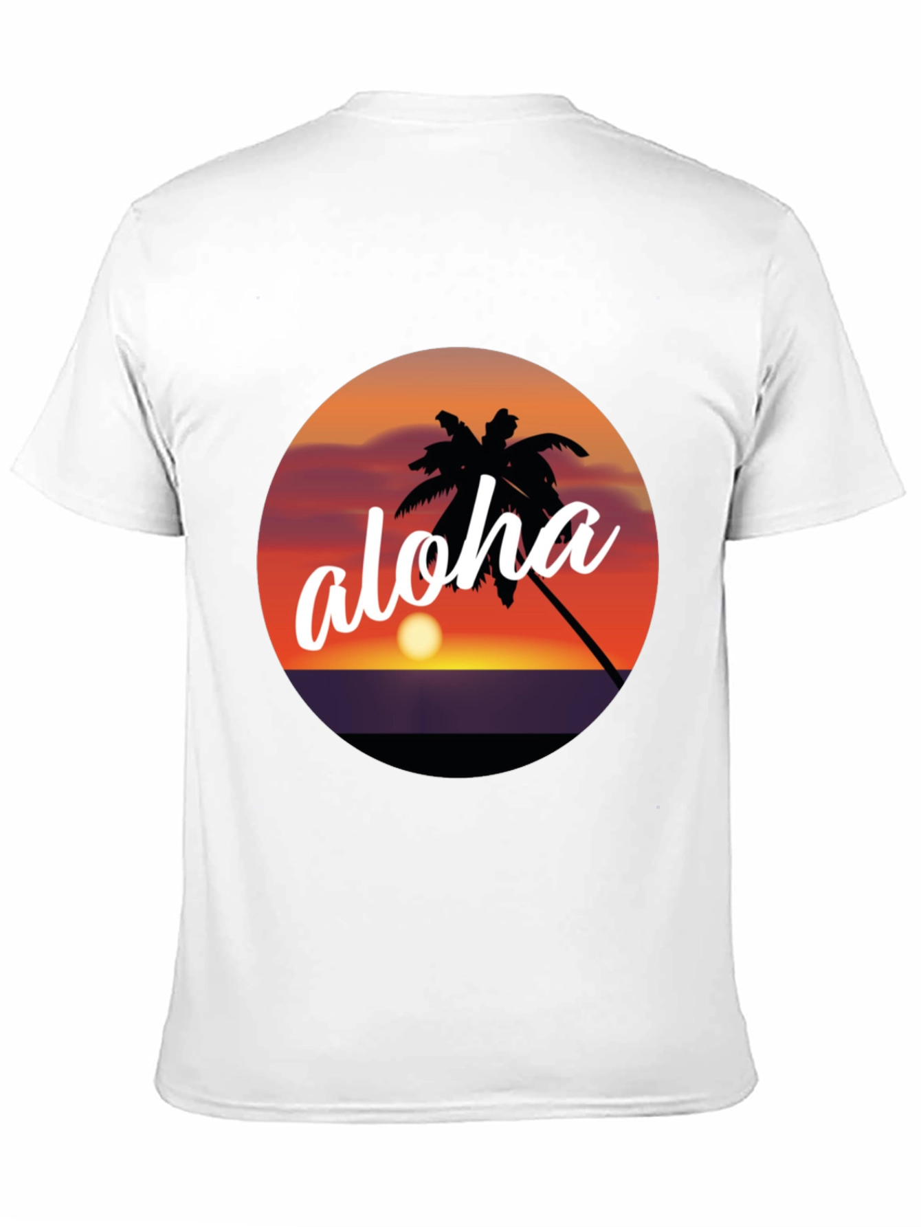 Aloha Sunset Graphic Tee - Tropical Vibes