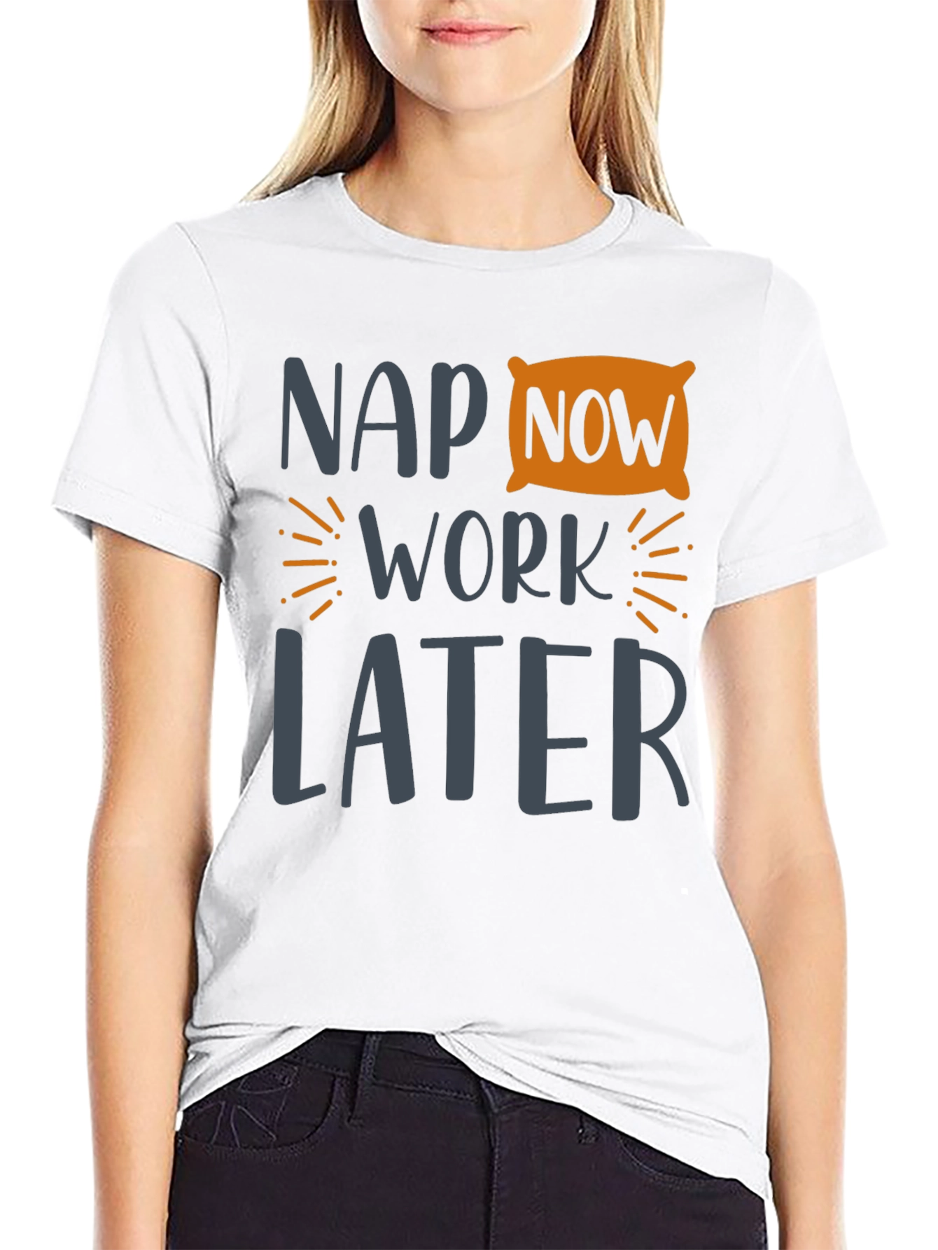 Nap Now Work Later Graphic Tee