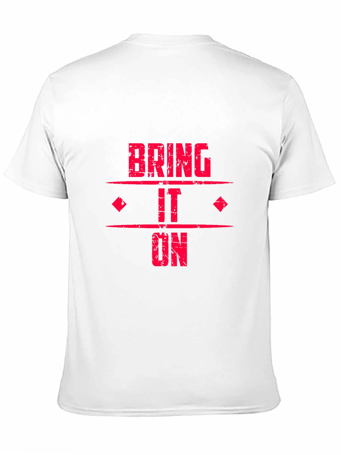 Bring It On Graphic Tee - Black Cotton T-Shirt