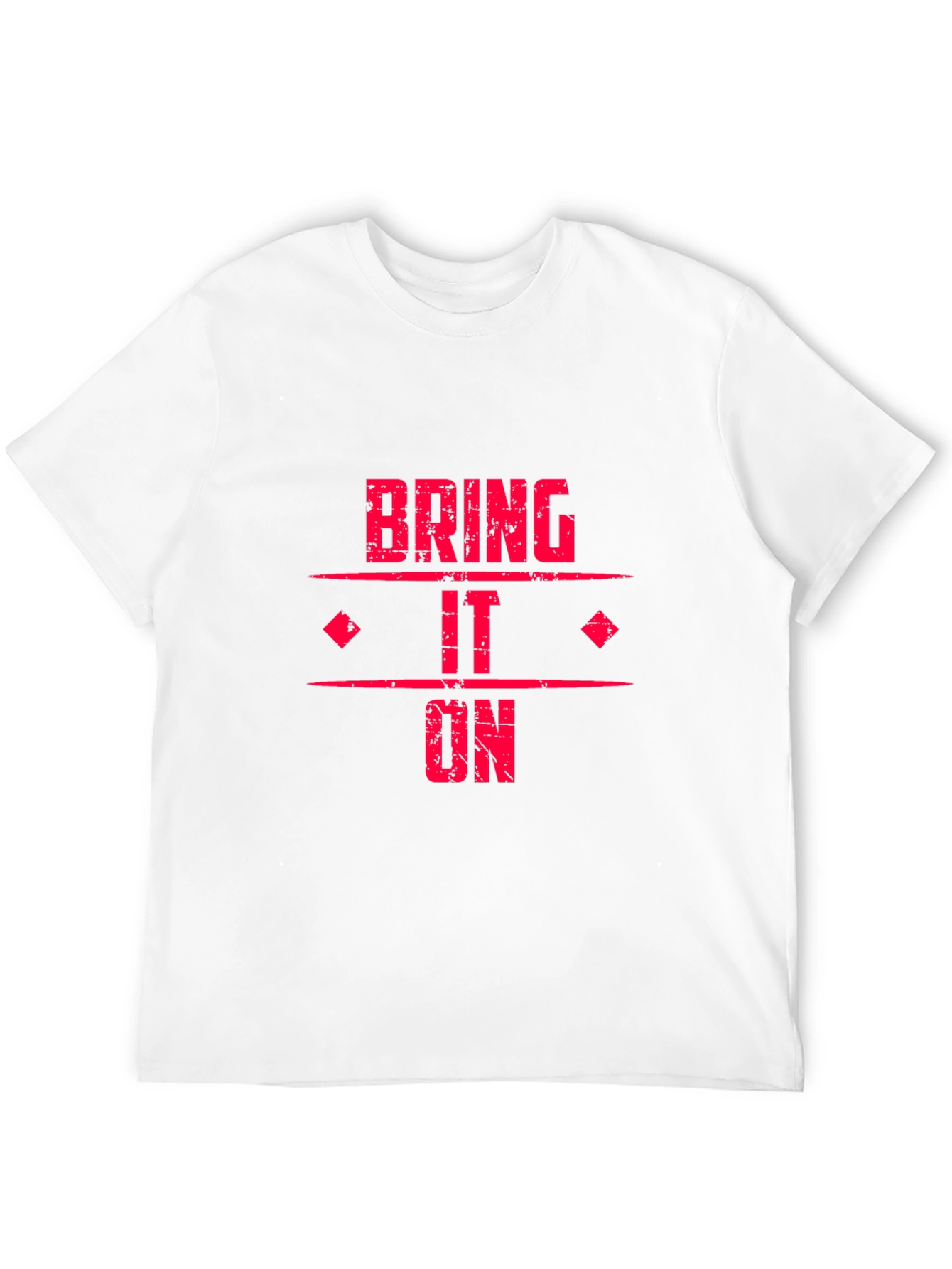Bring It On Graphic Tee - Black Cotton T-Shirt