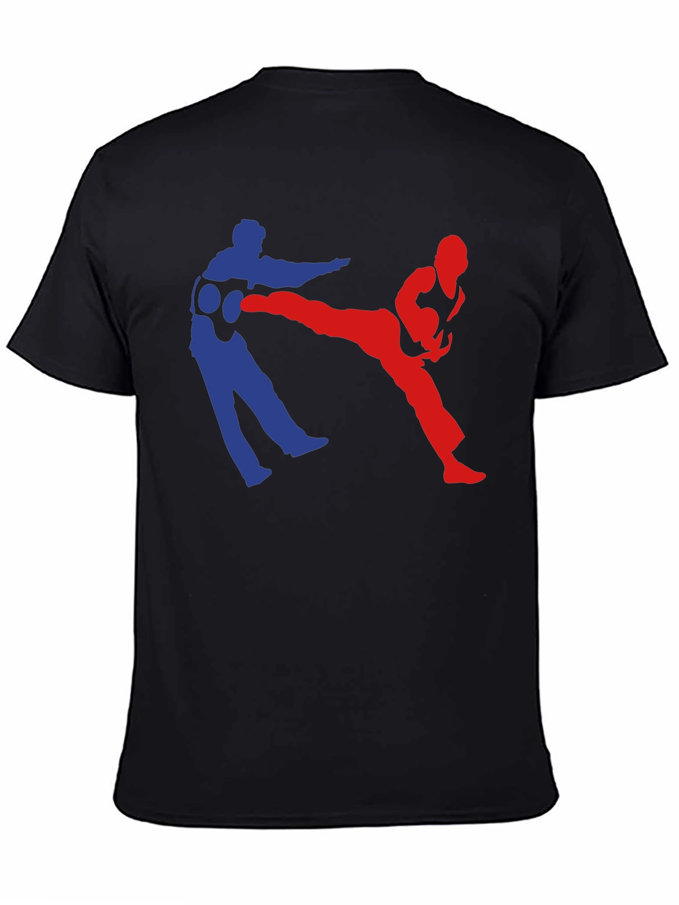 Karate Kick T-Shirt - Black Martial Arts Tee
