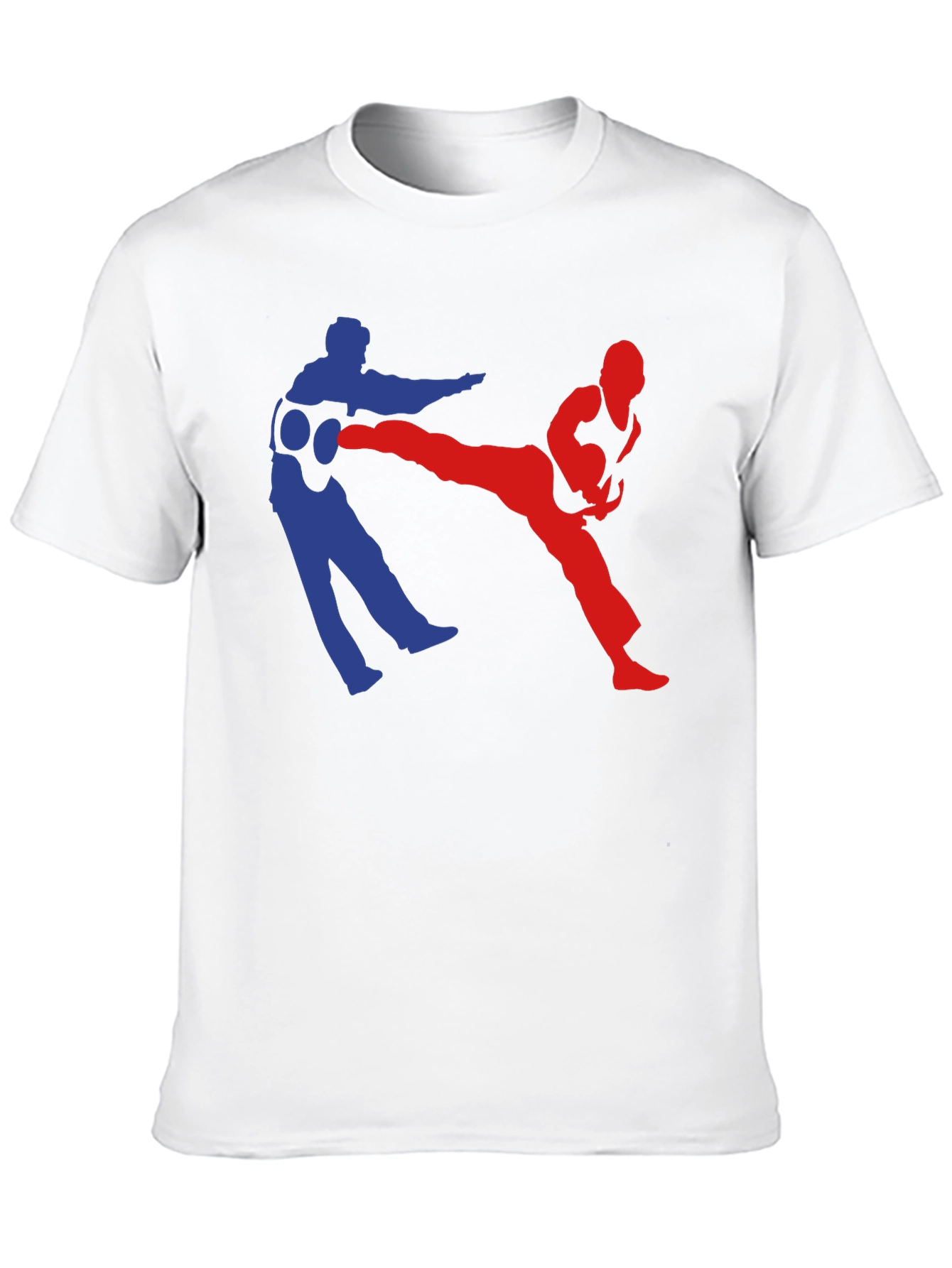 Karate Kick T-Shirt - Black Martial Arts Tee