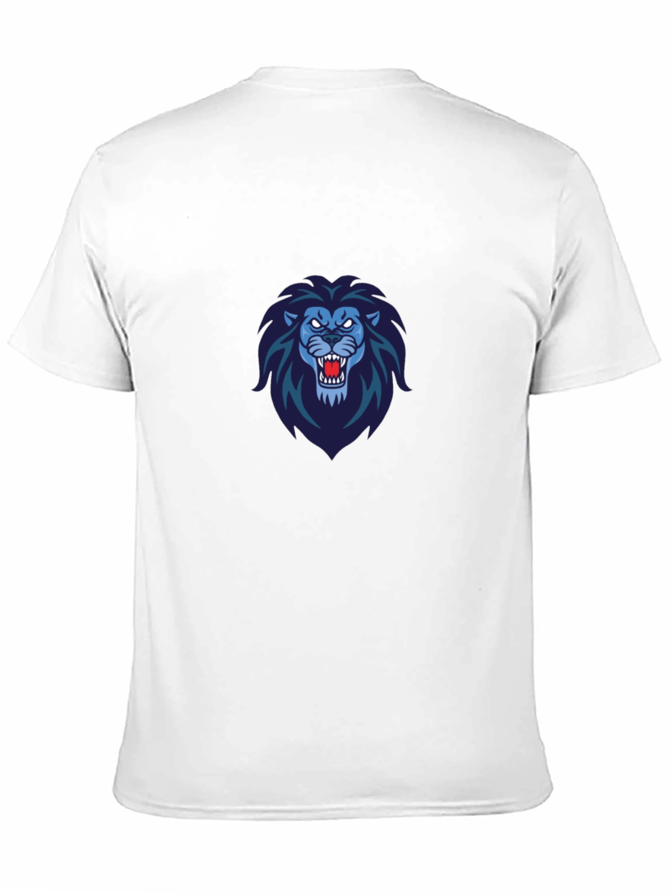 Bold Lion Graphic Tee - Mens Black T-Shirt
