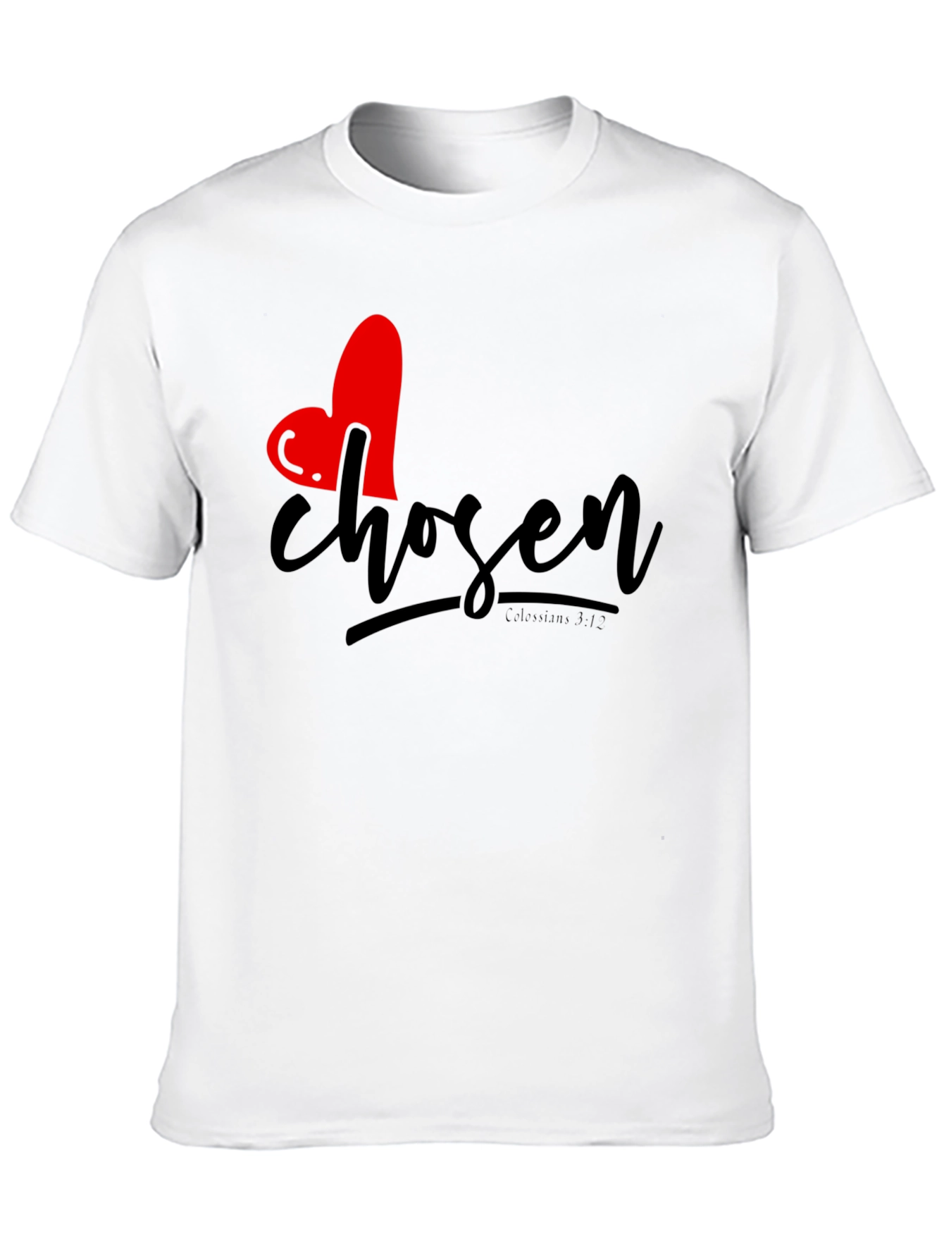 Chosen Heart Graphic Tee - Christian Inspired T-Shirt