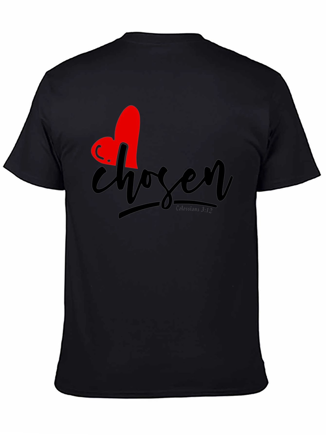Chosen Heart Graphic Tee - Christian Inspired T-Shirt
