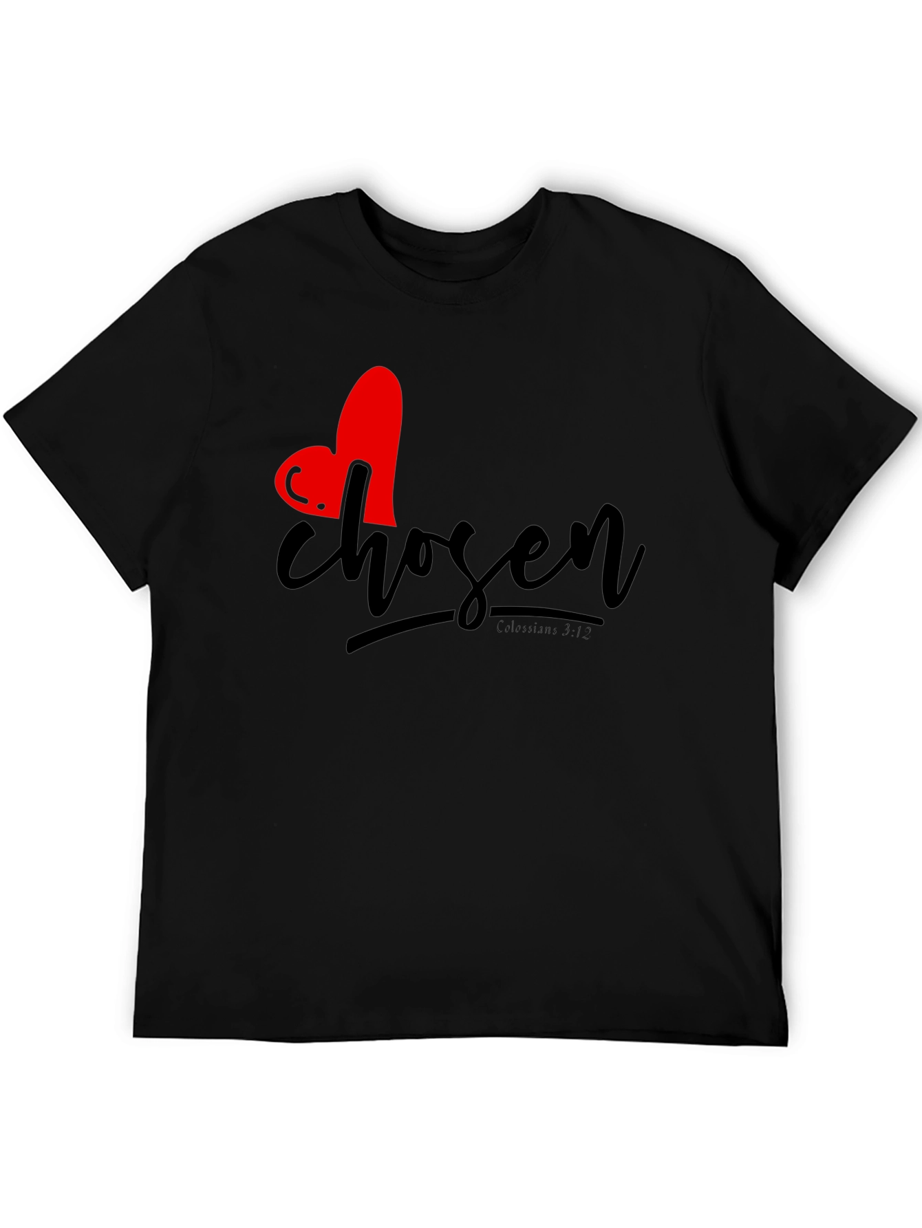Chosen Heart Graphic Tee - Christian Inspired T-Shirt