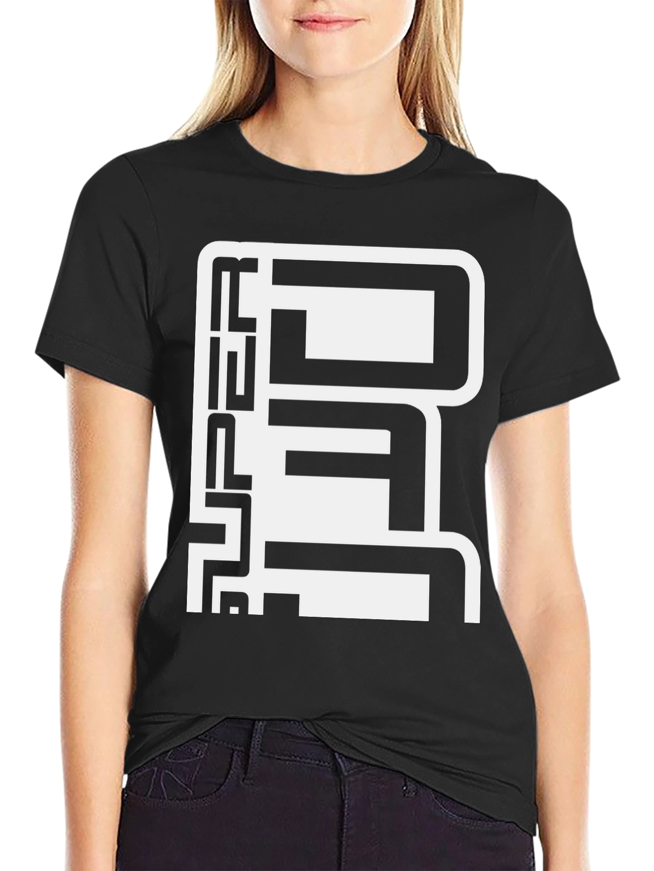 Urban Graphic Tee - Bold Abstract Design