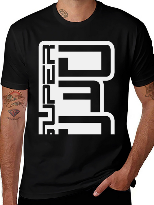 Urban Graphic Tee - Bold Abstract Design
