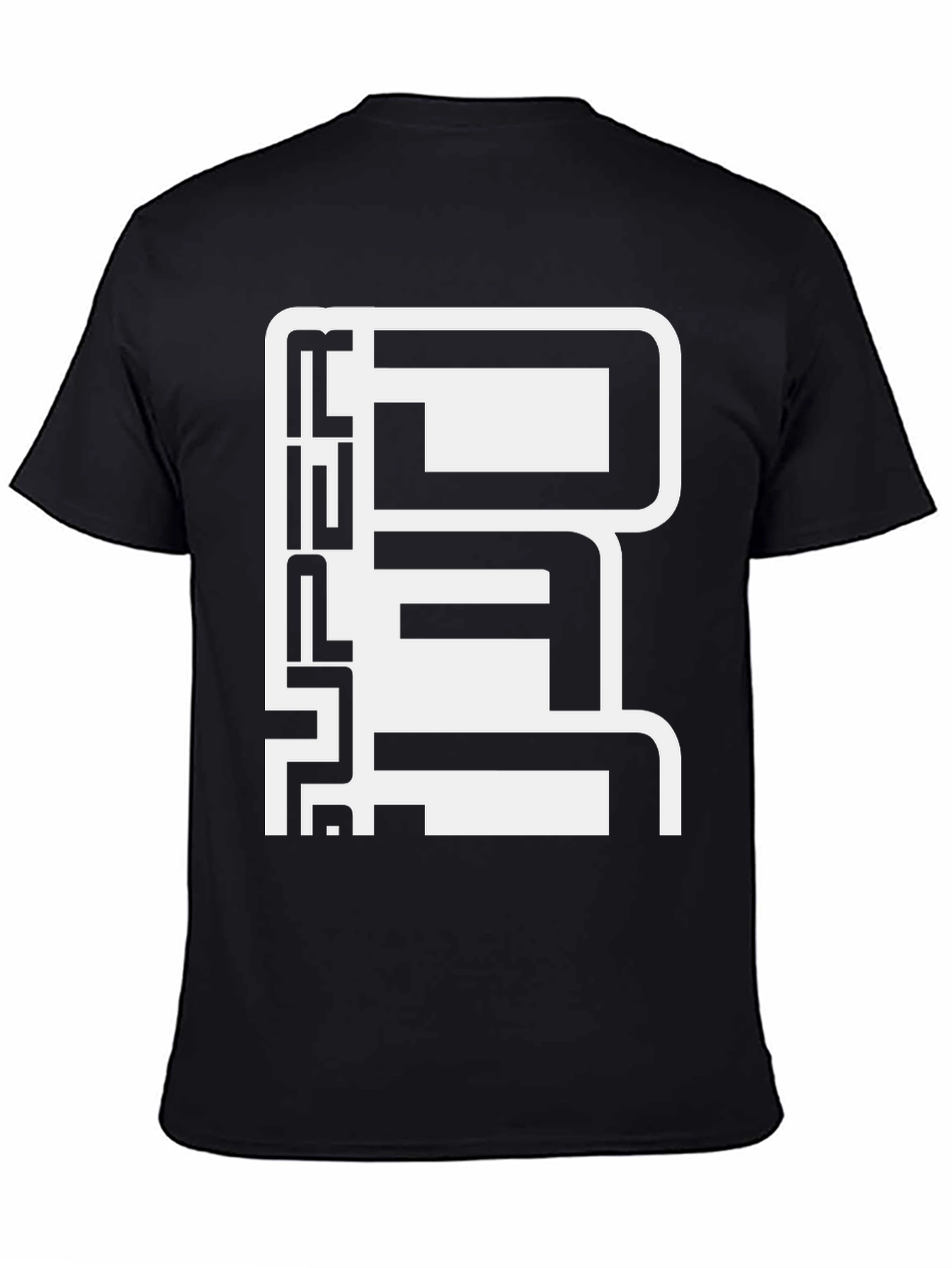 Urban Graphic Tee - Bold Abstract Design