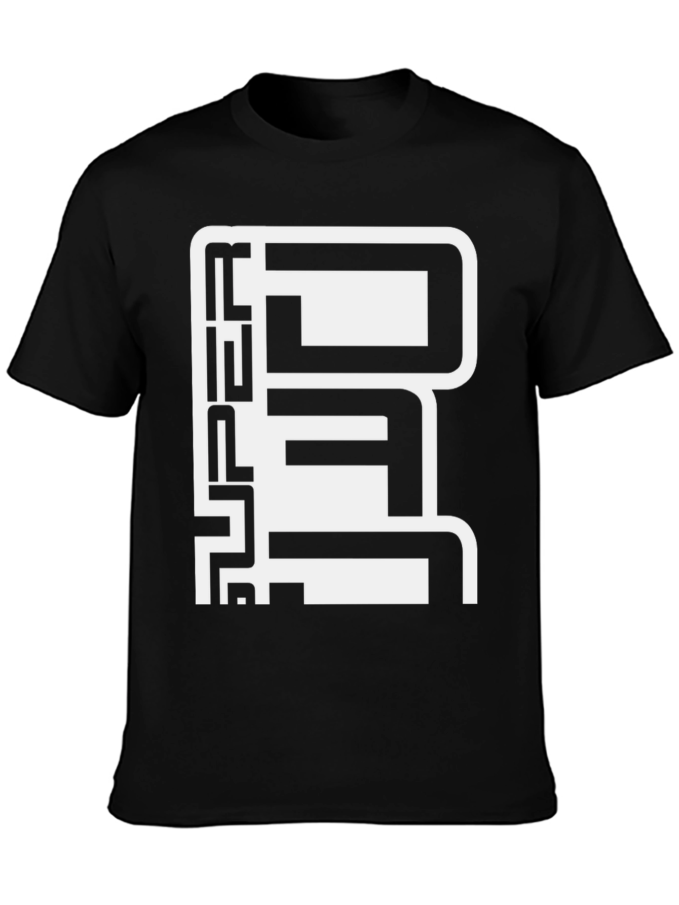 Urban Graphic Tee - Bold Abstract Design