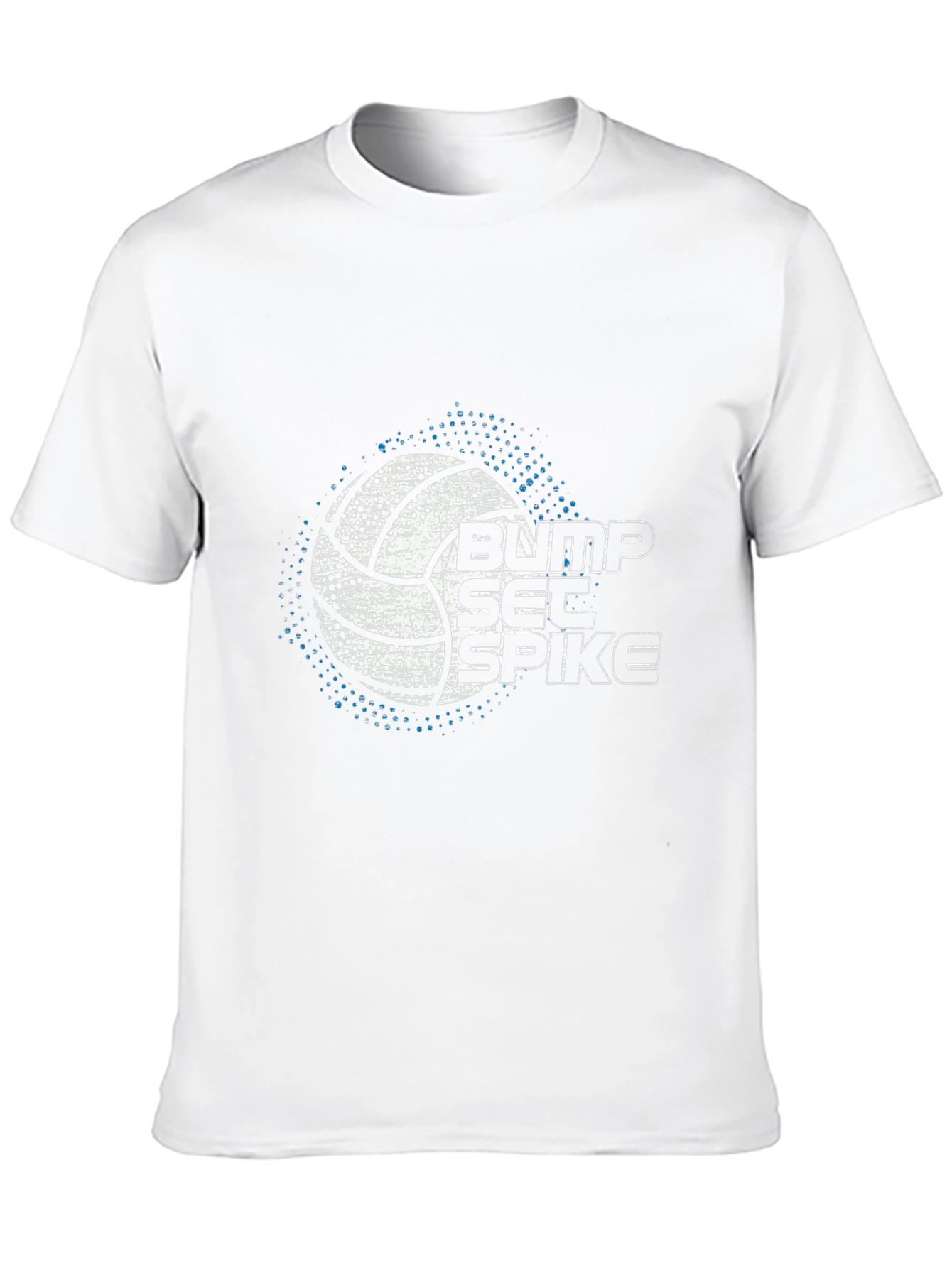 Volleyball Bump Set Spike Graphic Tee