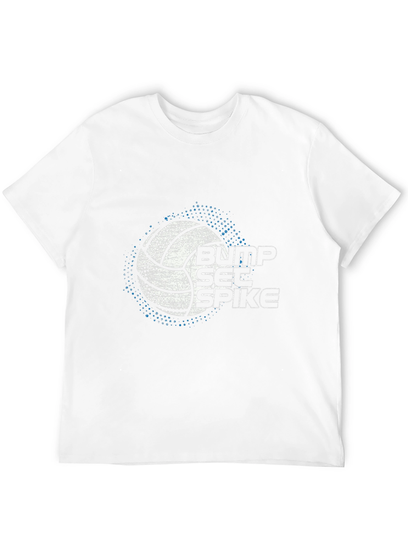 Volleyball Bump Set Spike Graphic Tee